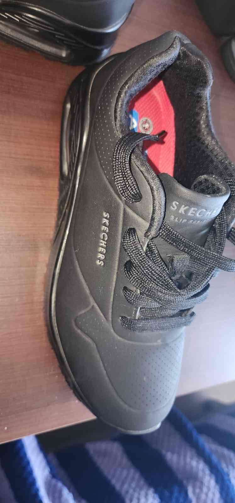 Zapatillas negras Skechers - miniatura 6