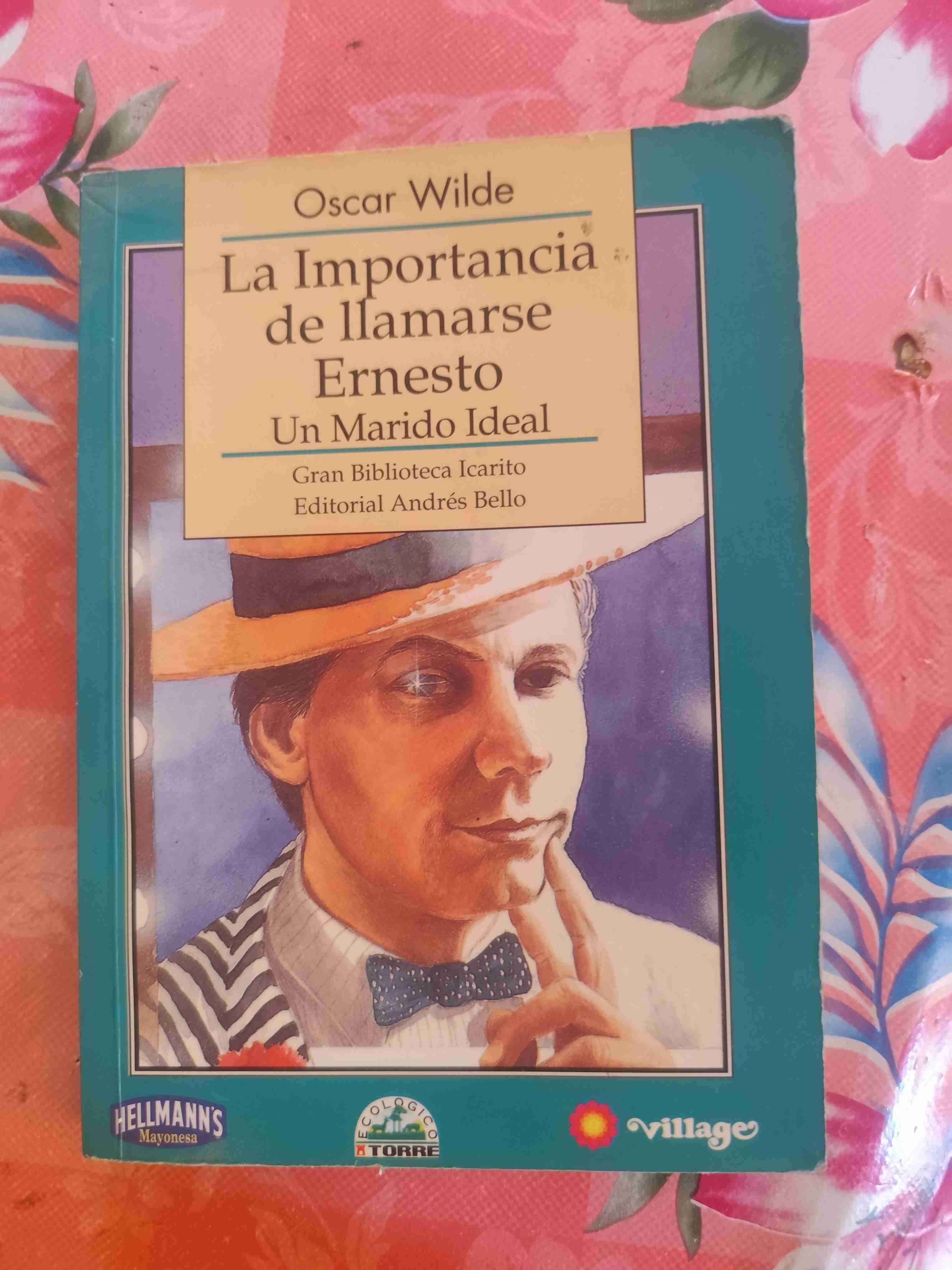 Libro Oscar Wilde La Importancia de llamarse Ernes - miniatura 1
