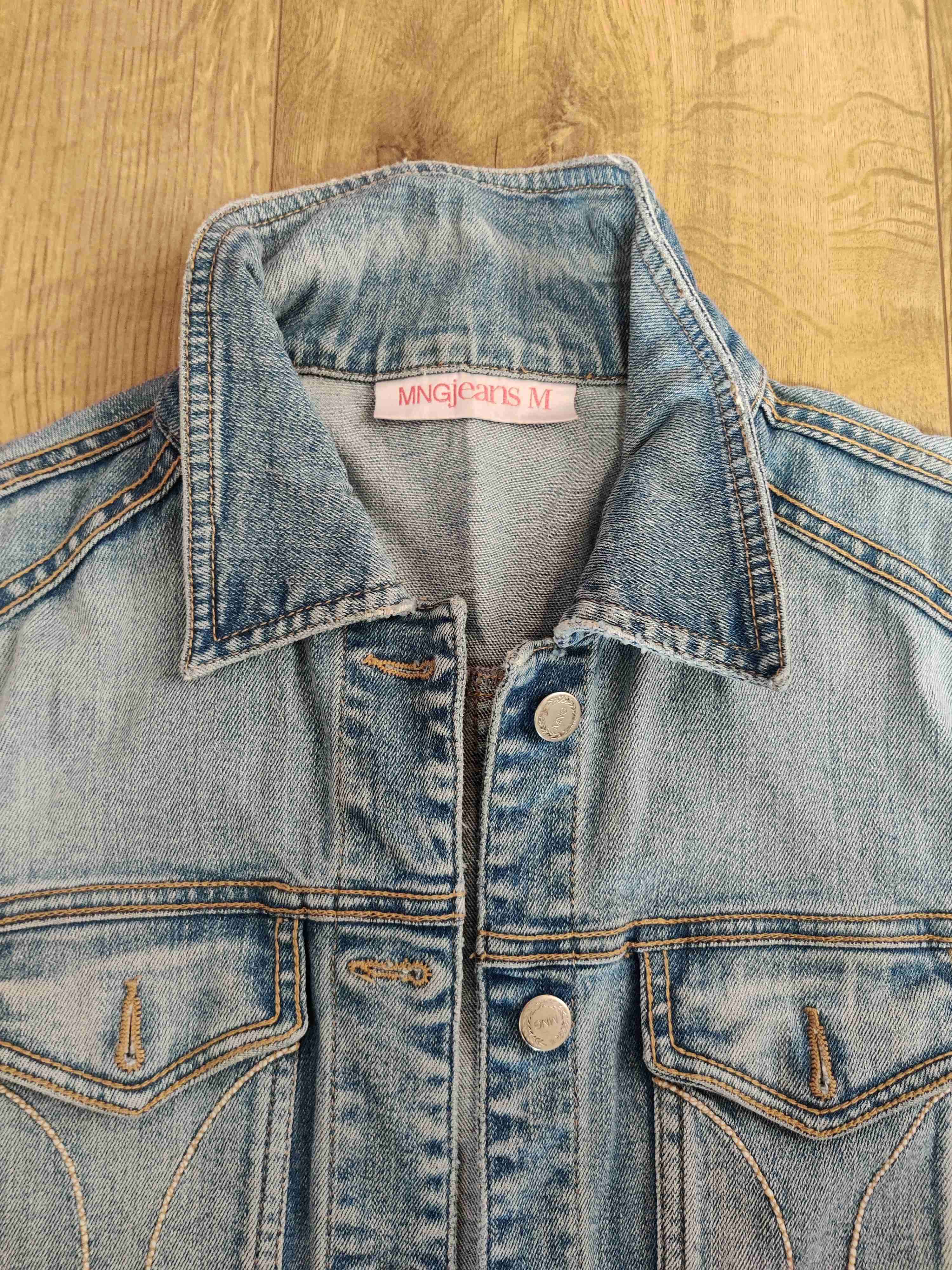 ChaquetaMango de denim clara - miniatura 2