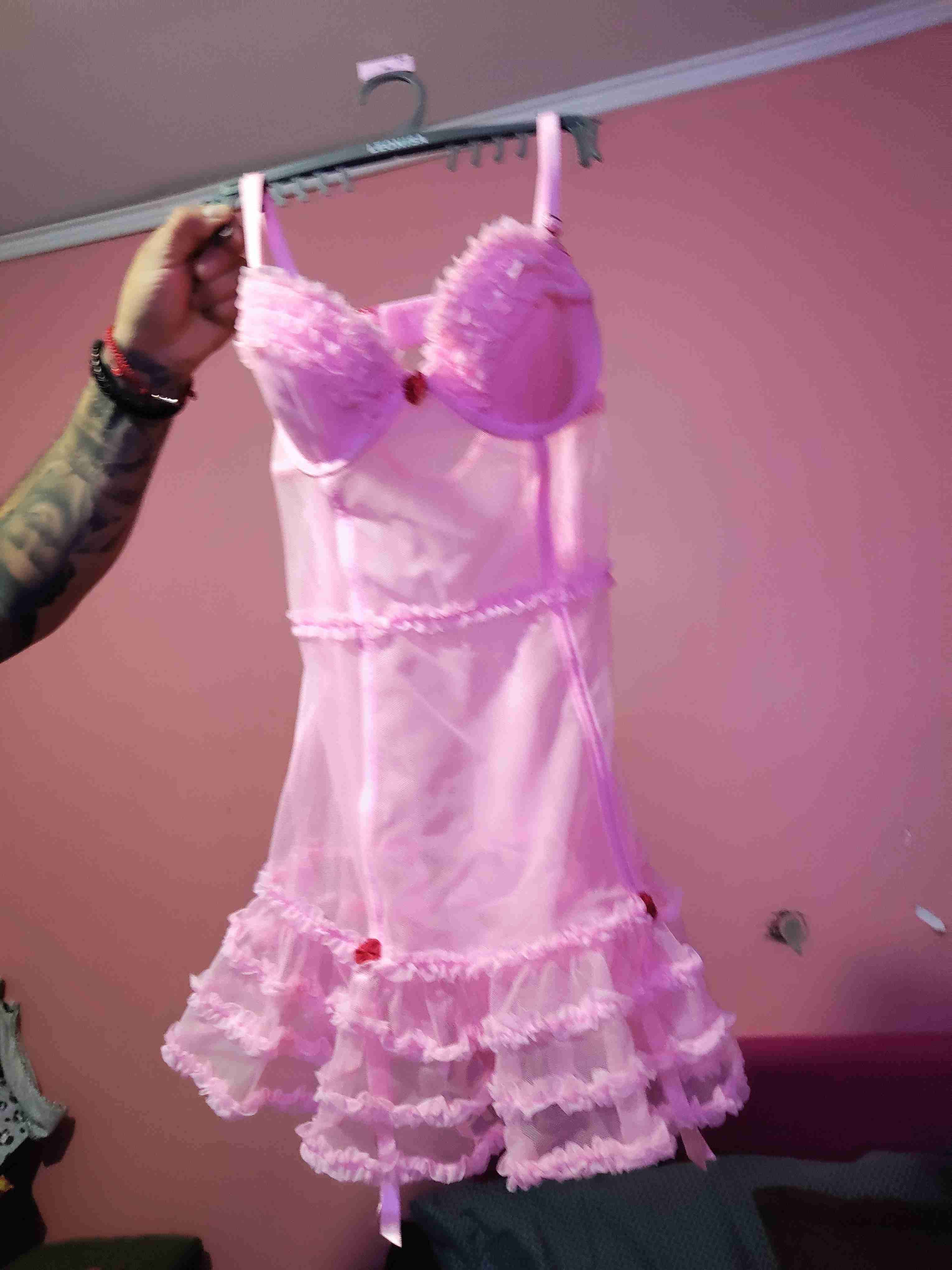 Conjunto lencería rosa Victoria's Secret - miniatura 2