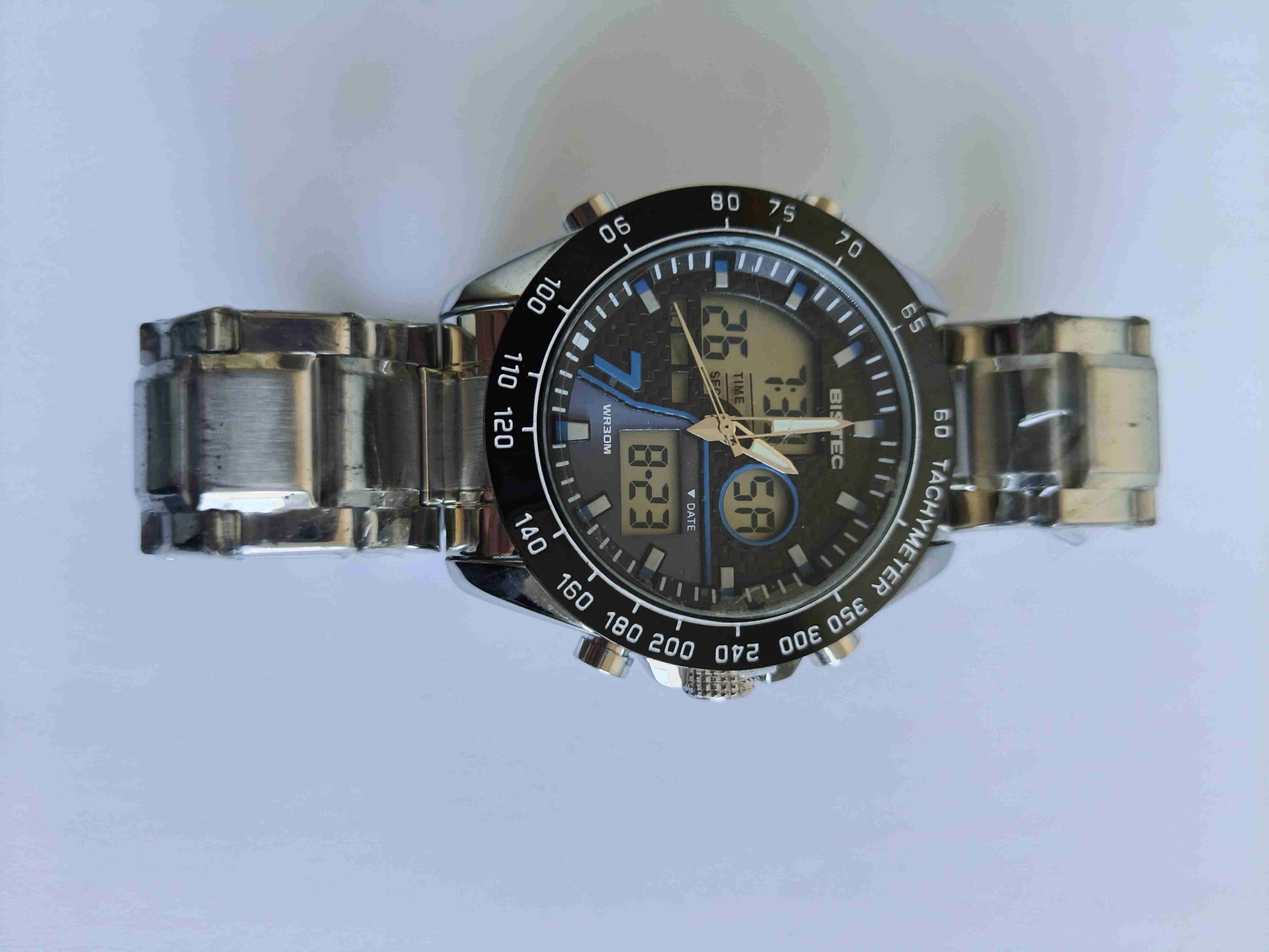 Reloj Bistec metálico