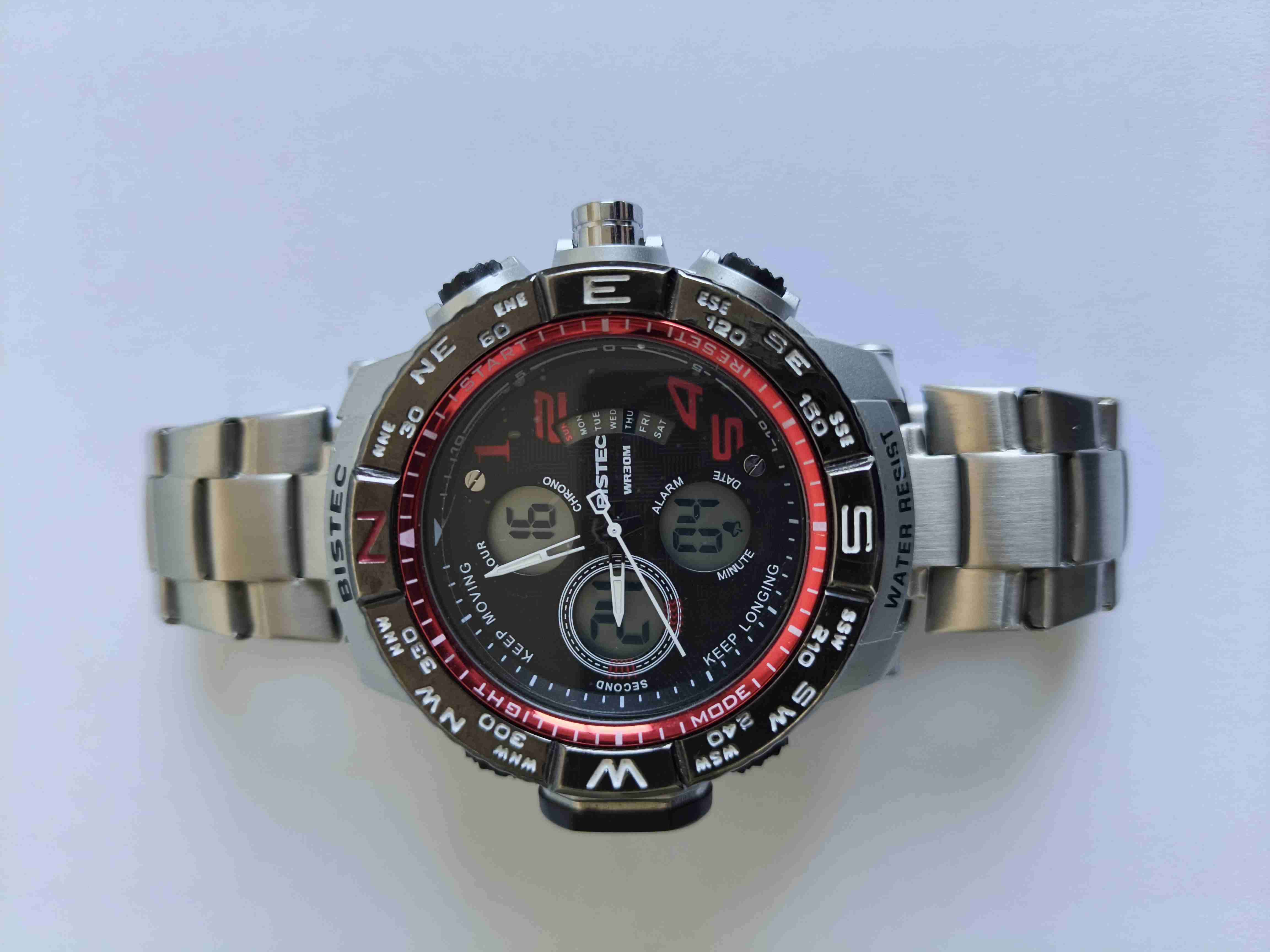 Reloj Bistec acero inoxidable