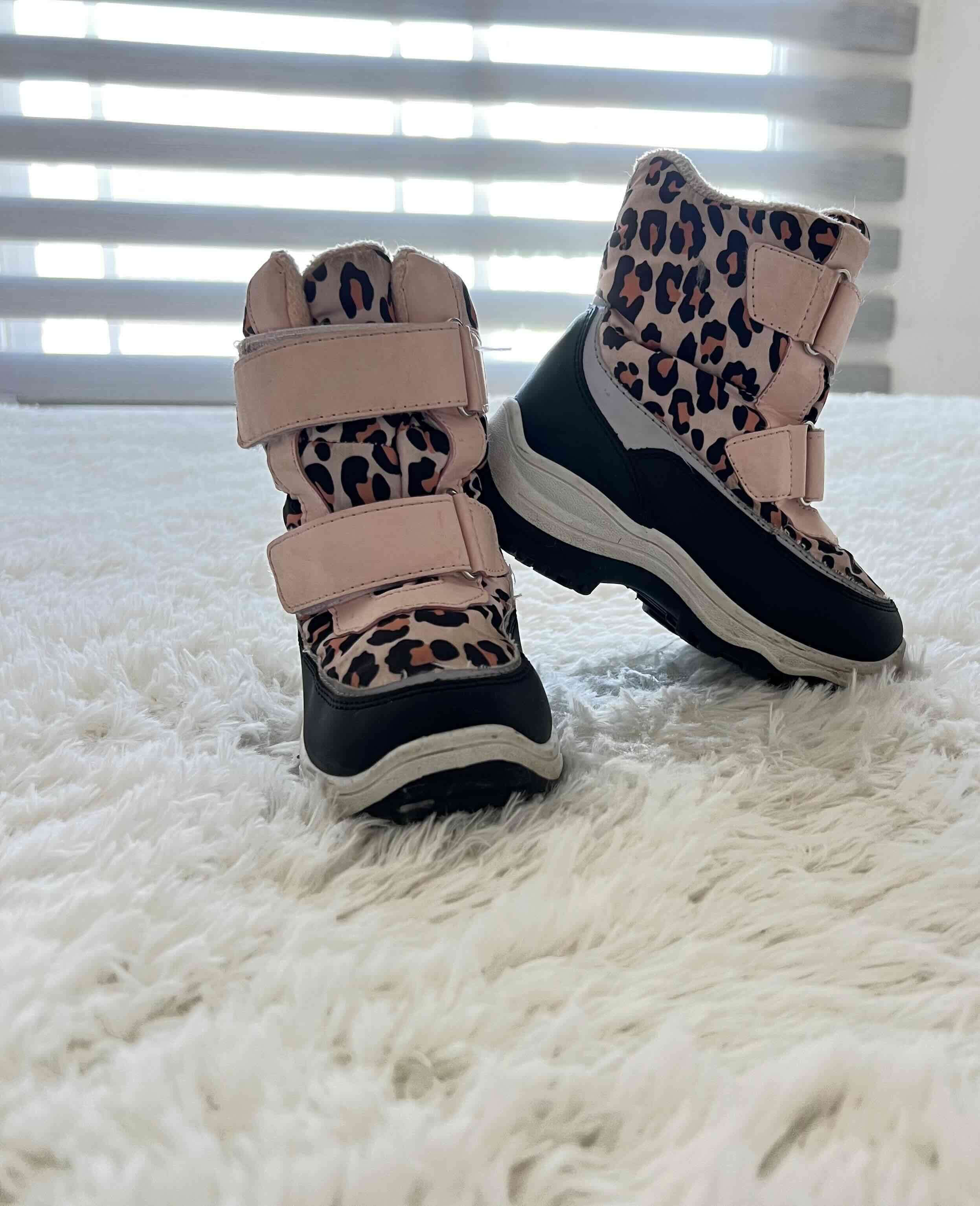 Botas infantiles de leopardo número 26 - miniatura 1