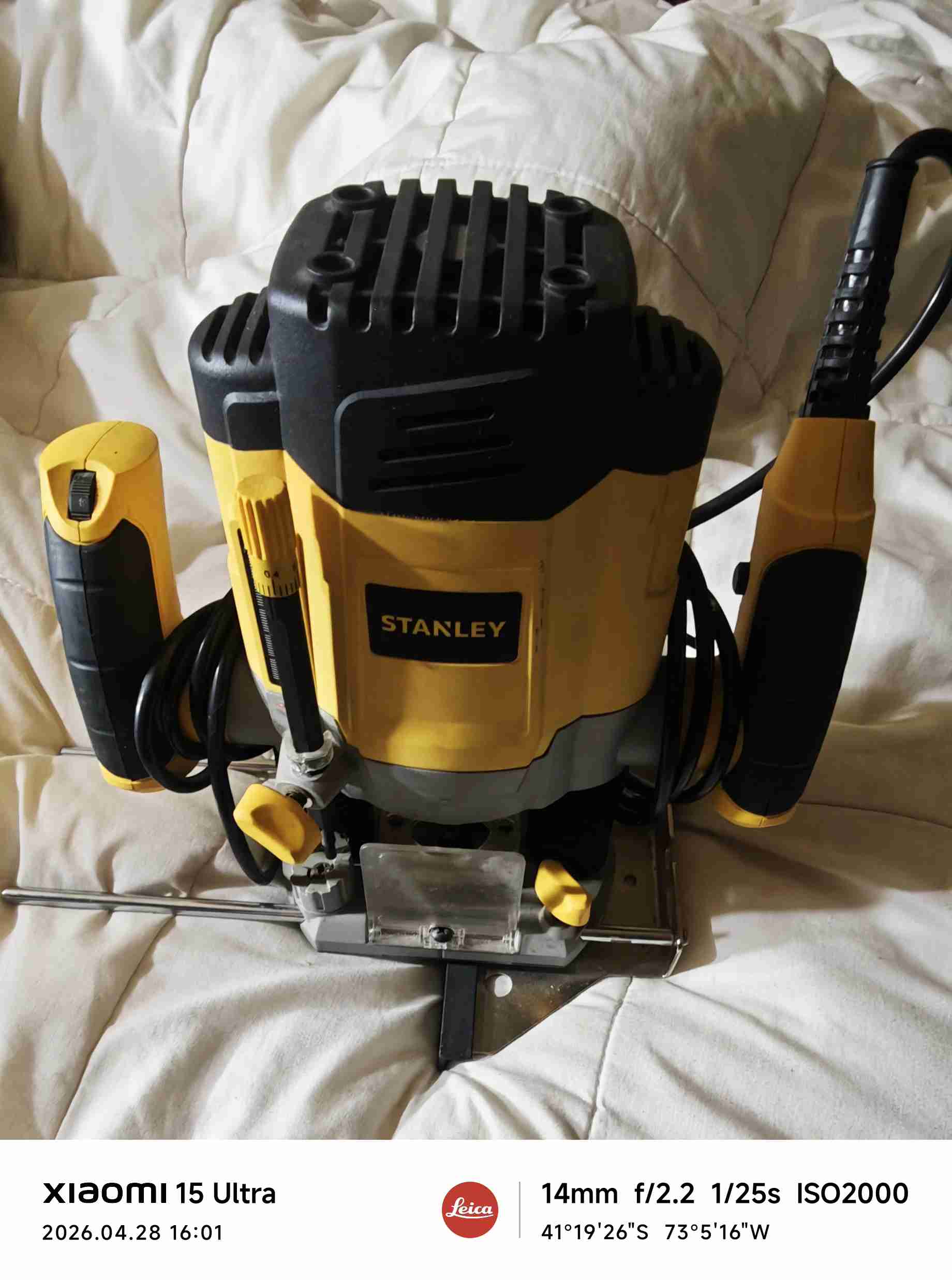 Fresadora Stanley para madera