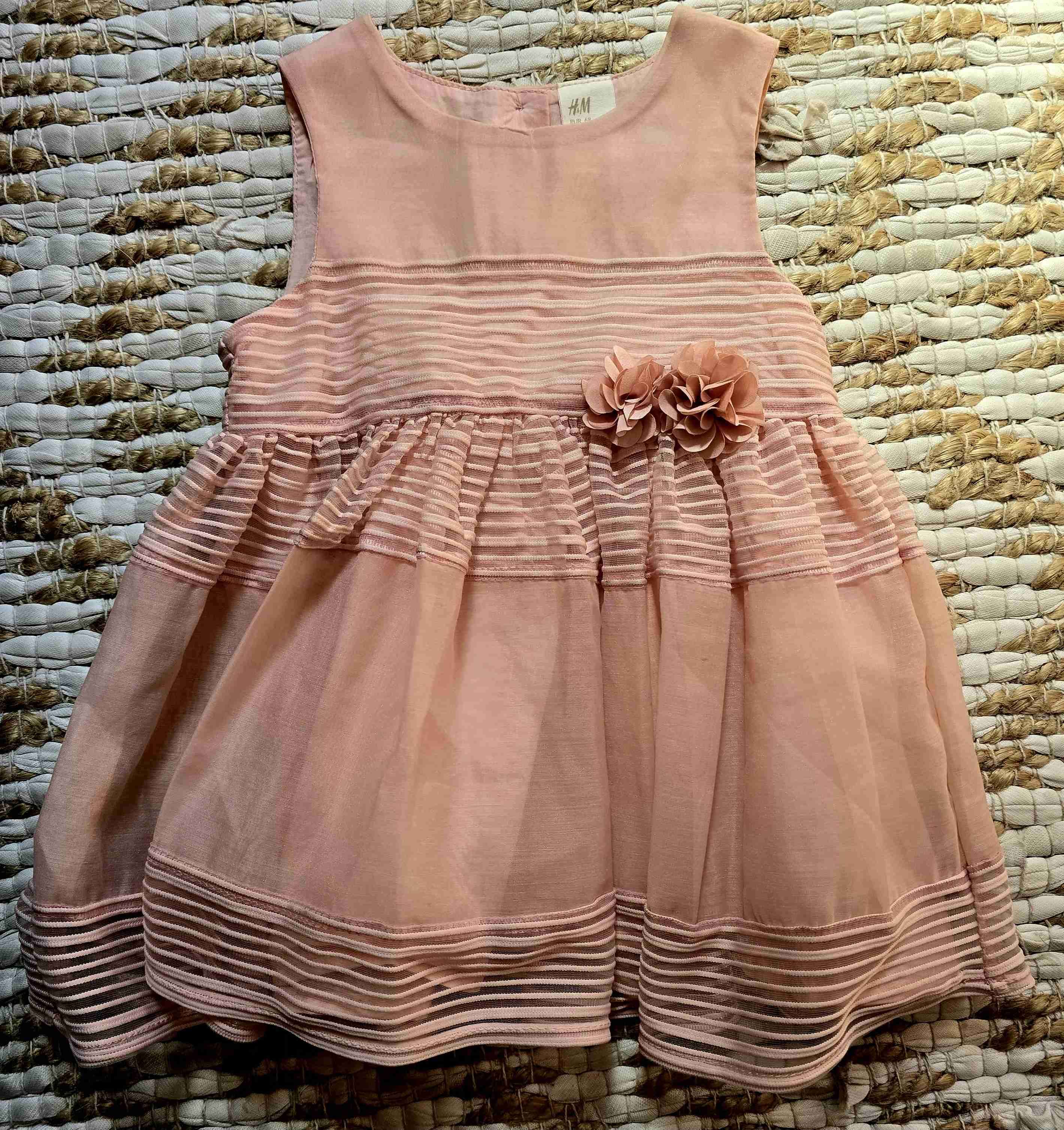 Vestido rosado infantil H&M