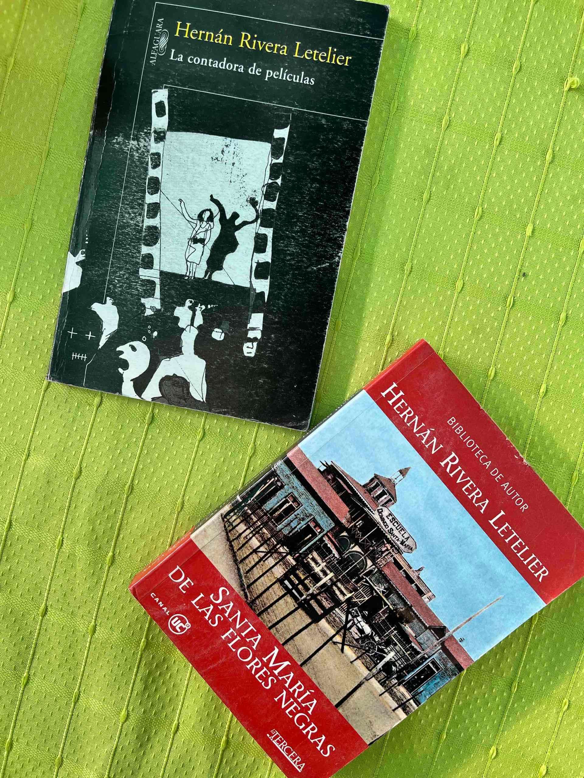 Set de libros Hernán Rivera Letelier