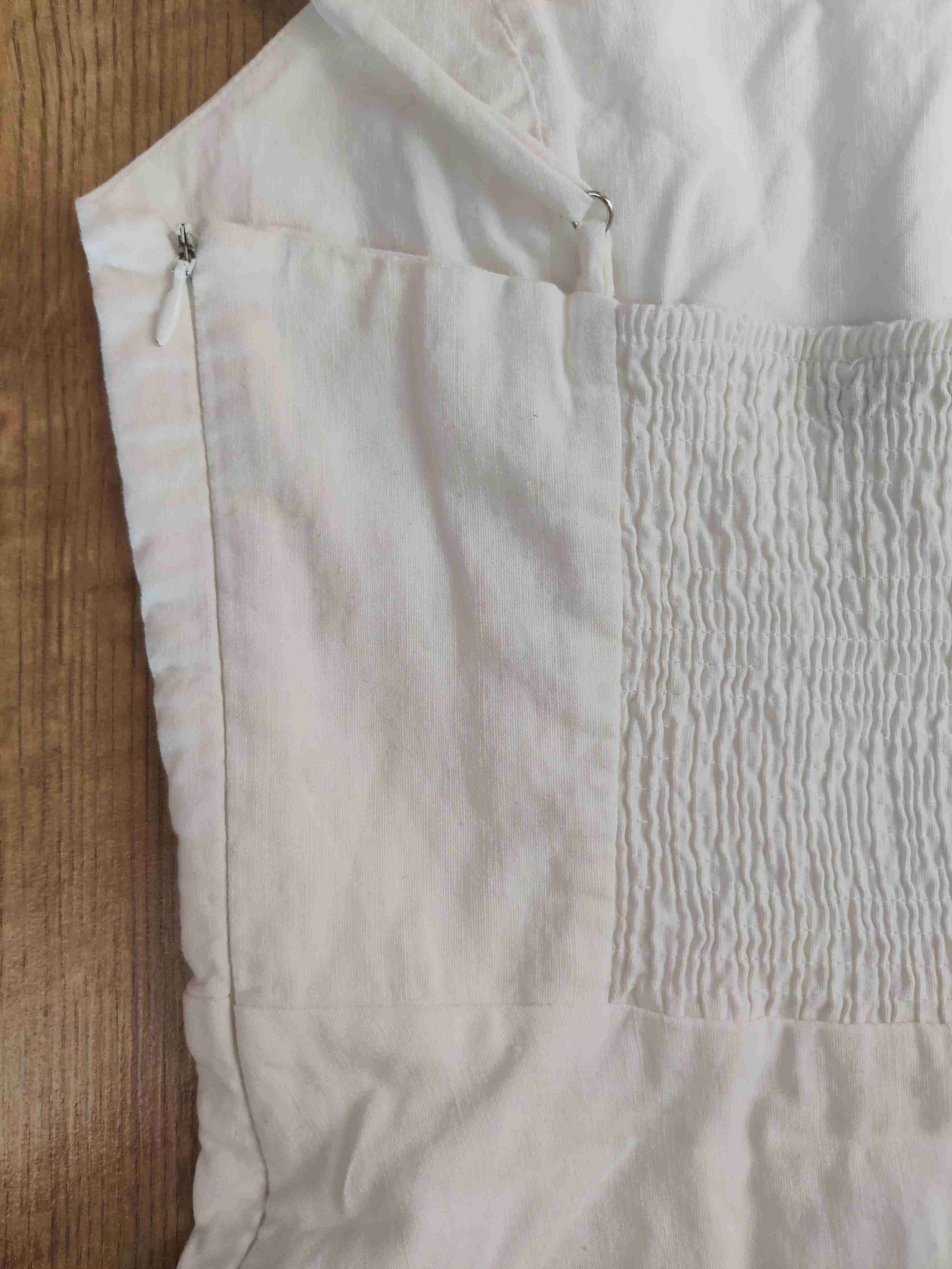 Vestido Zara blanco - miniatura 5