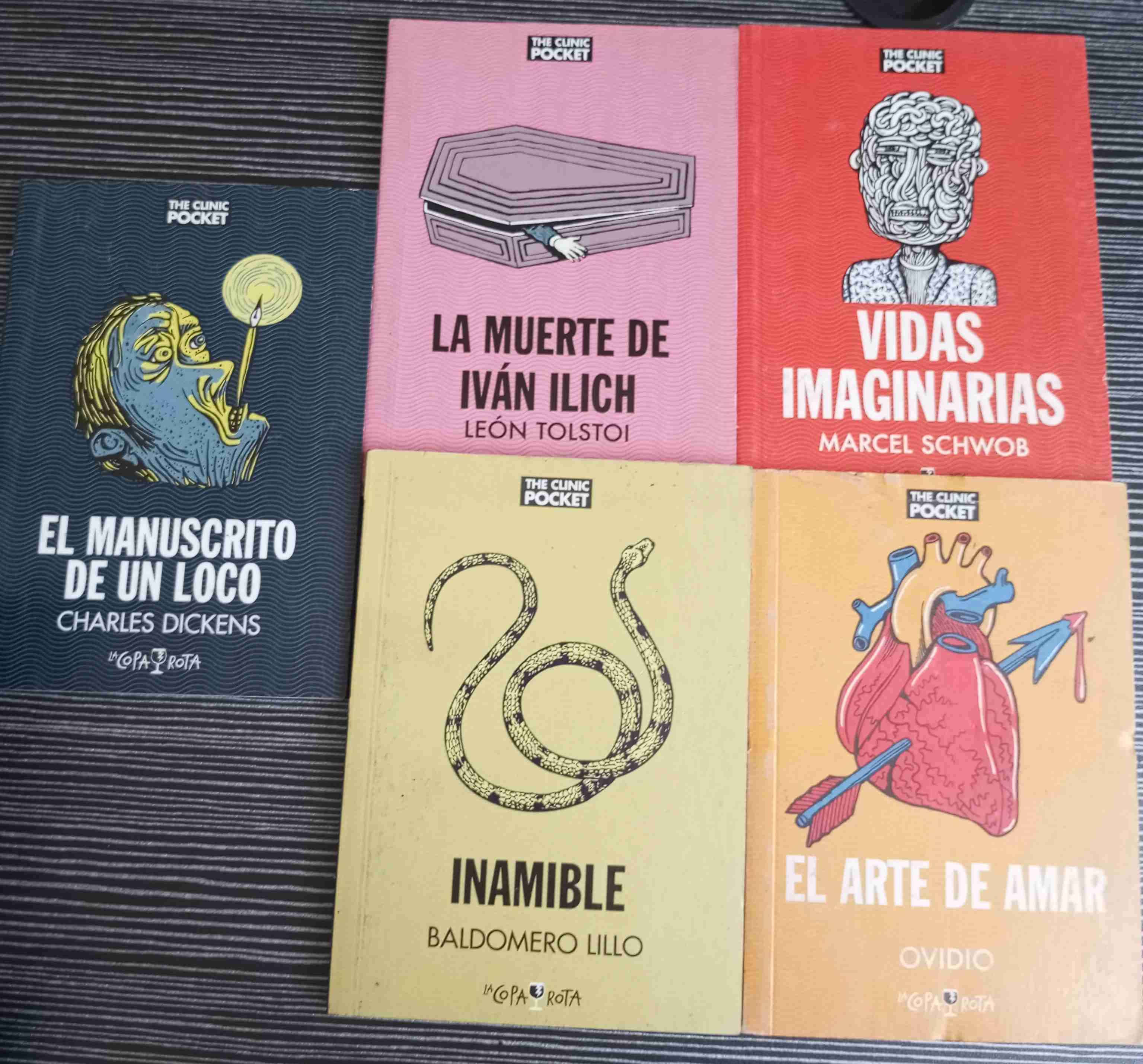 Set de libros The Clinic Pocket