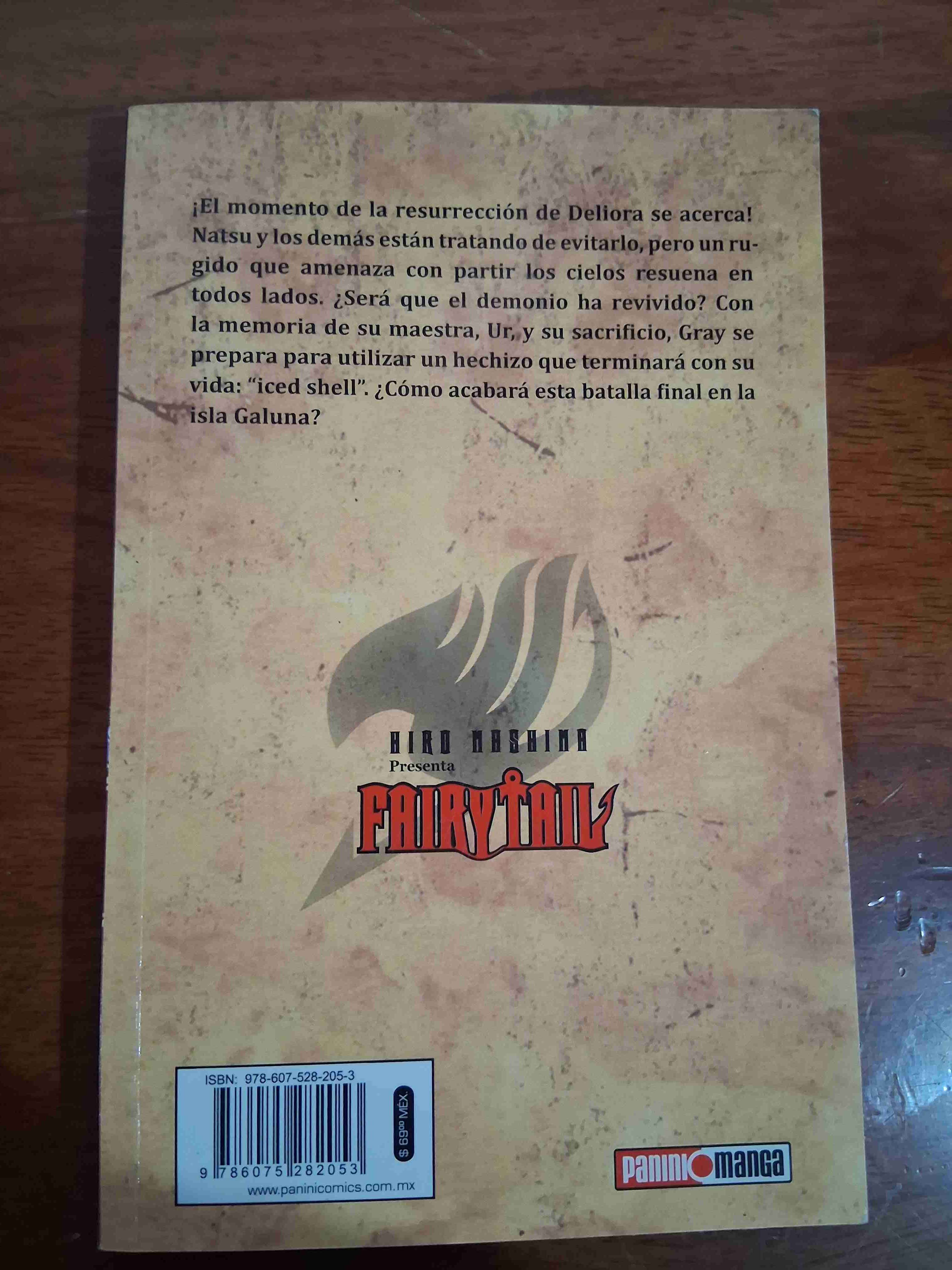 Manga Fairy Tail Volumen 6 - miniatura 2
