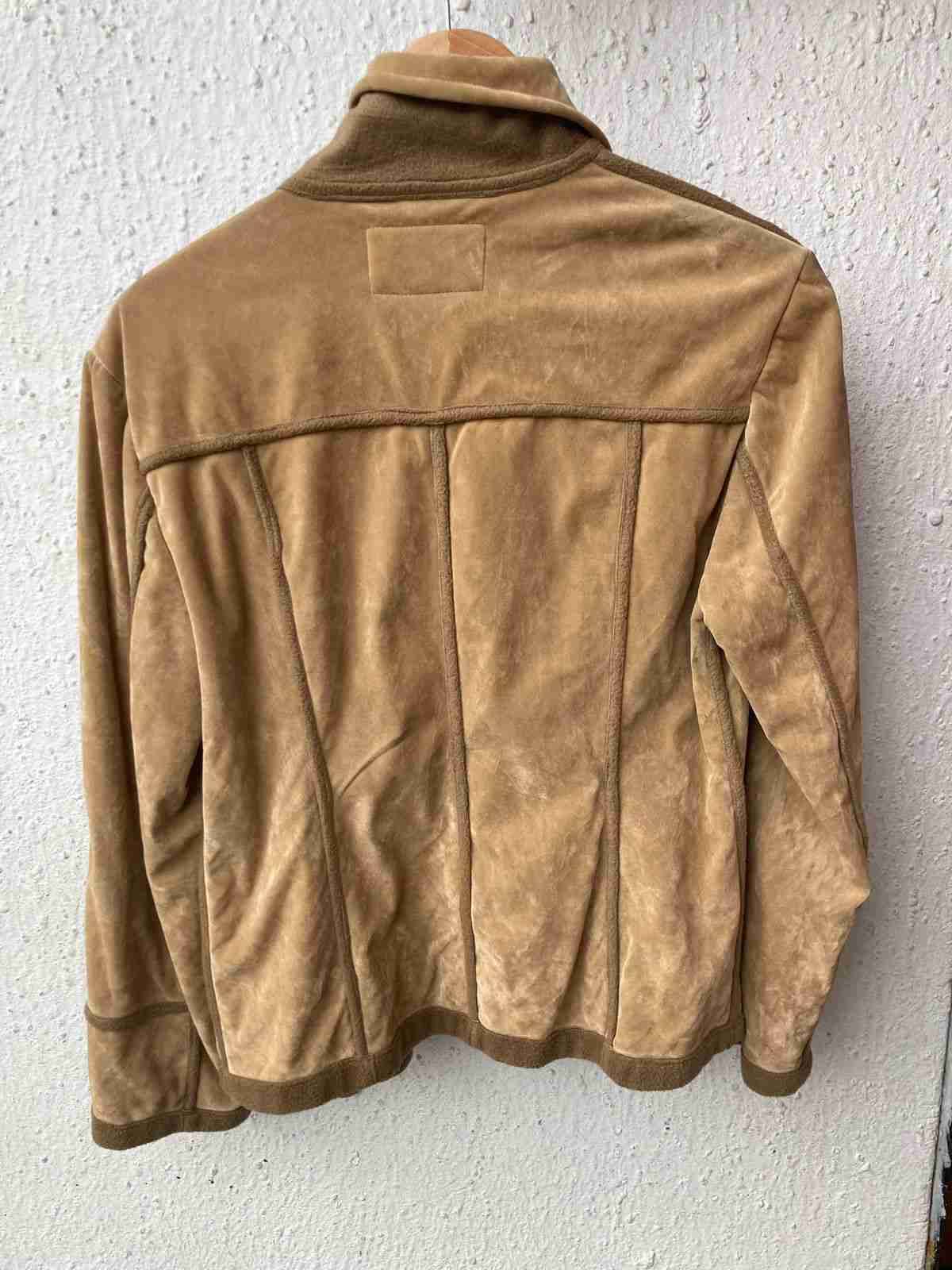 Chaqueta de gamuza beige - miniatura 2