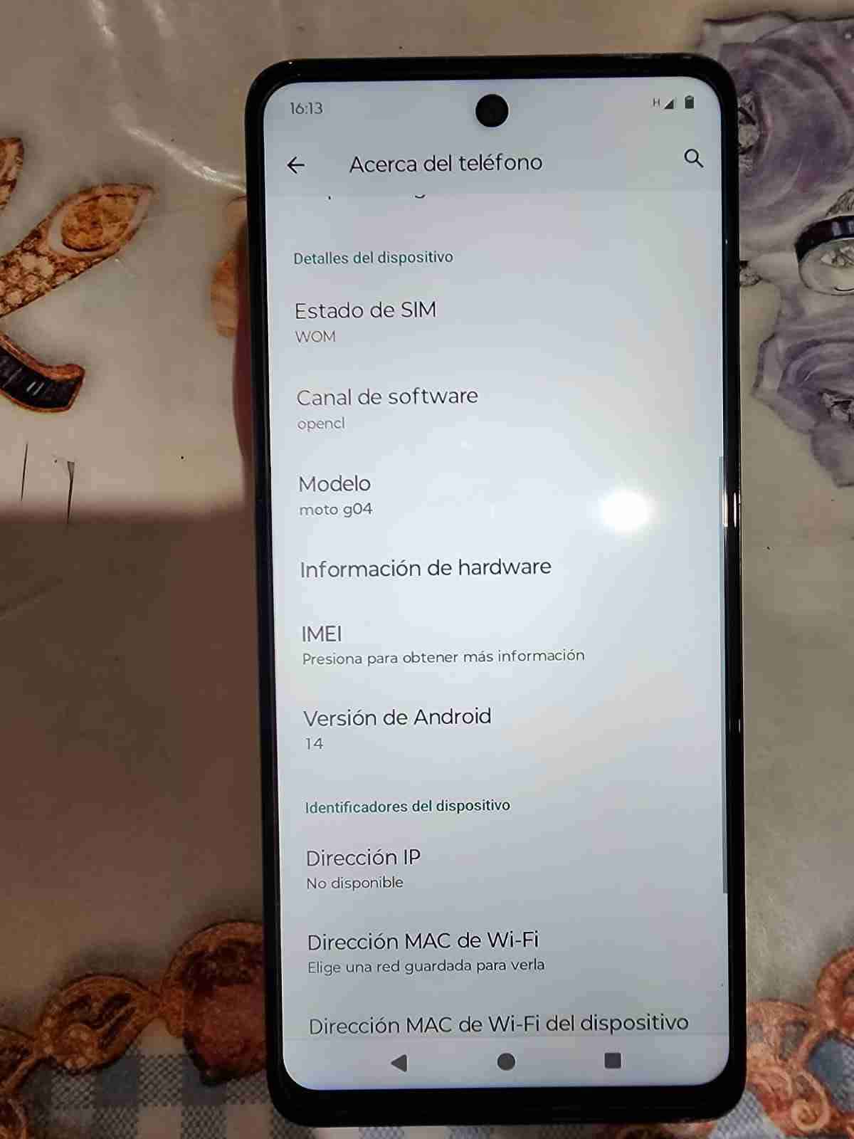 Teléfono Motorola Moto G04 - miniatura 1