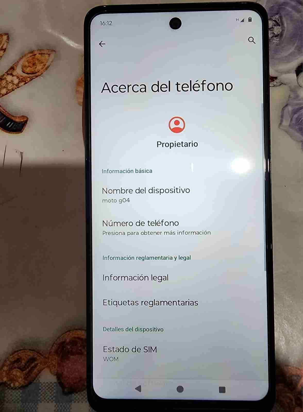 Teléfono Motorola Moto G04 - miniatura 3