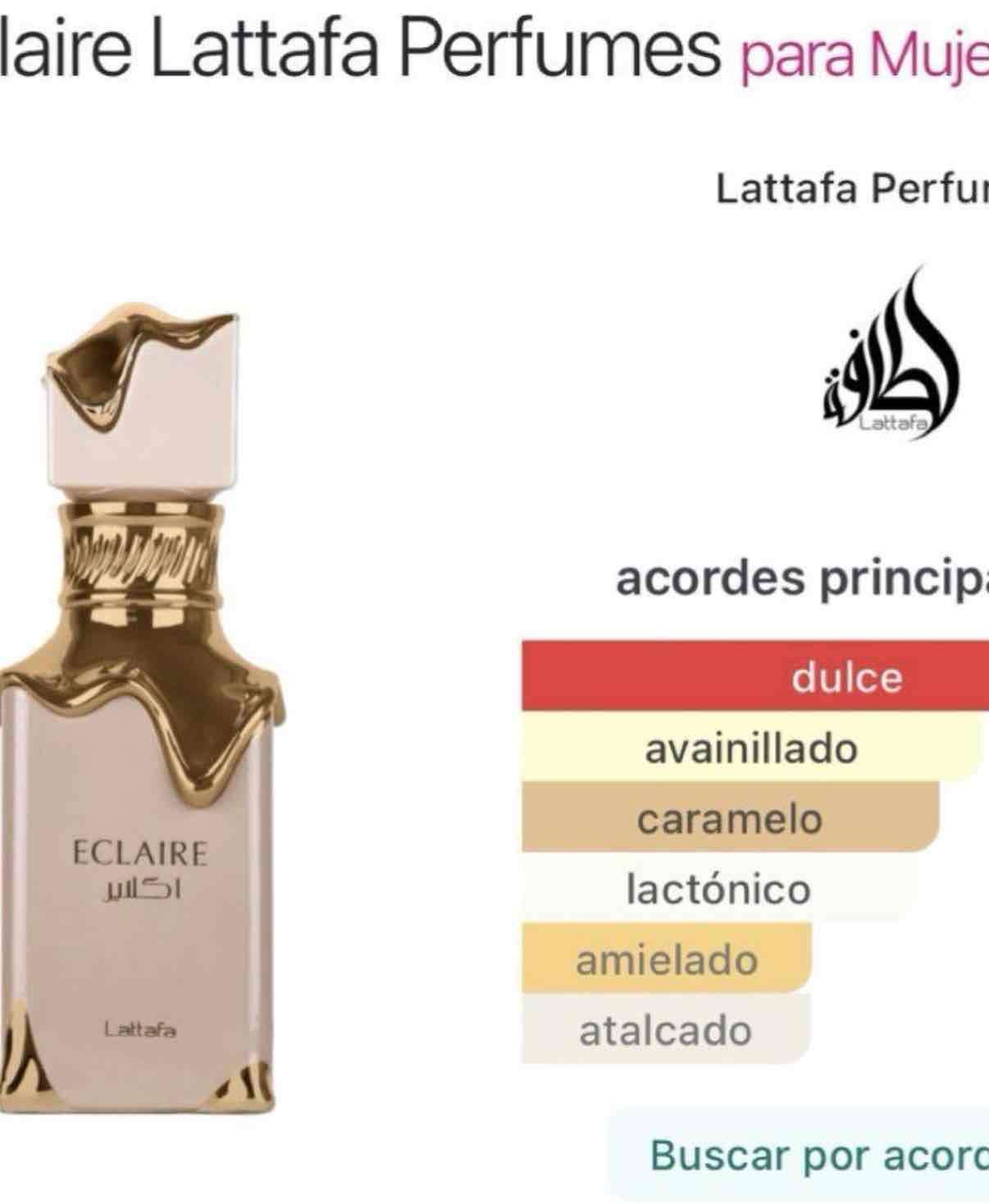 Perfume Eclaire Lattafa - miniatura 4