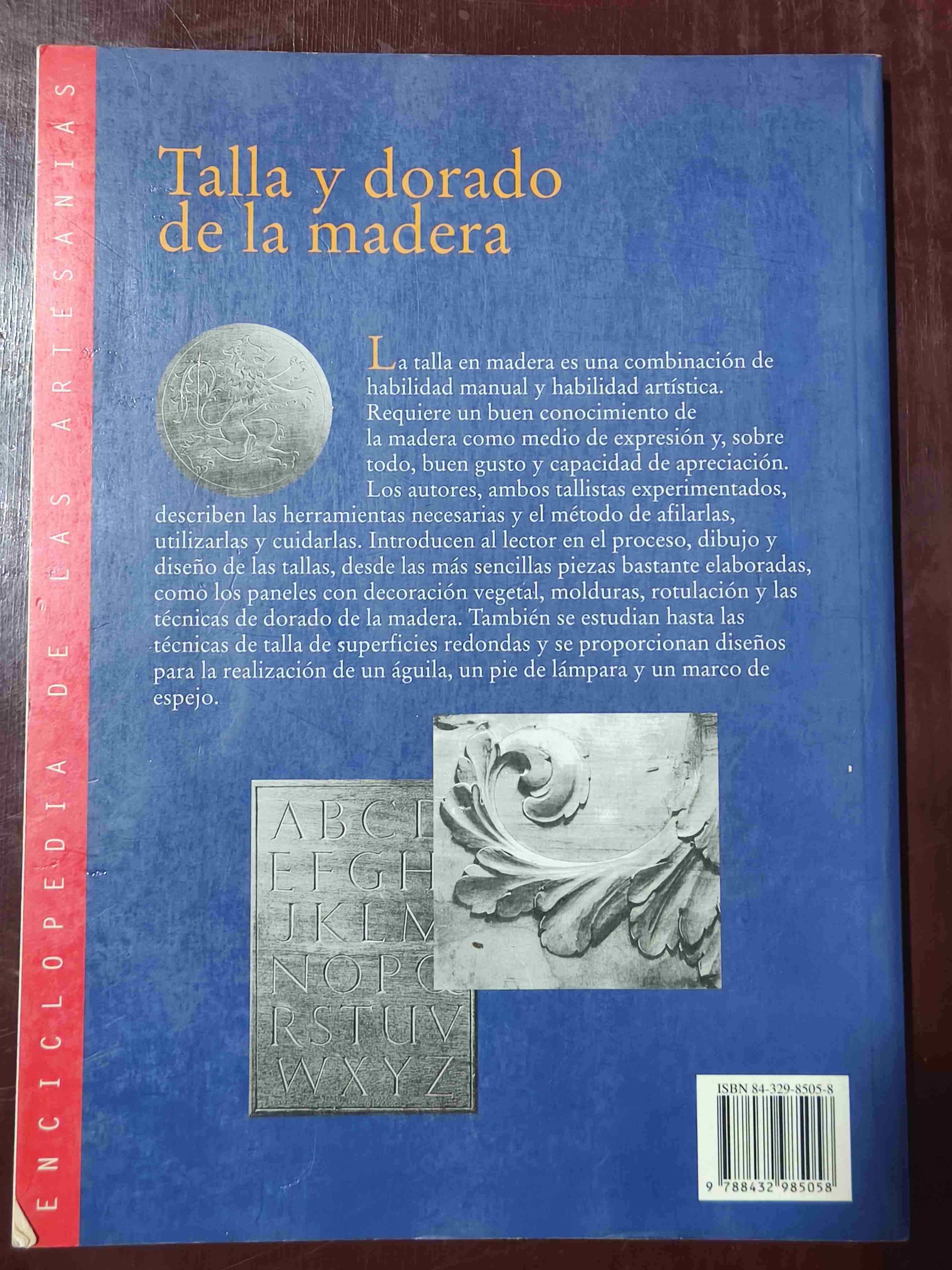 Libro Talla y Dorado de la Madera - miniatura 2