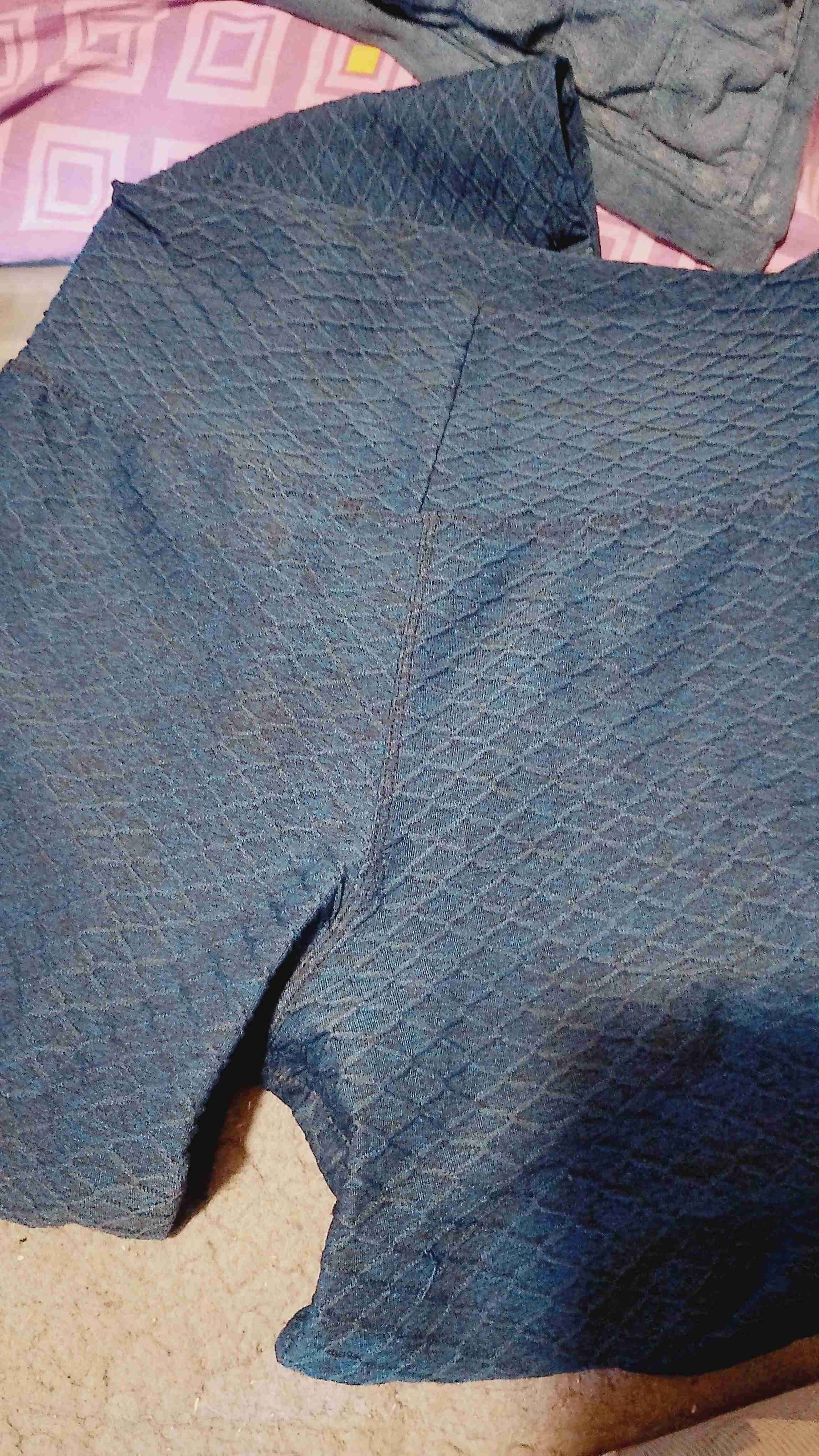 Calza deportiva azul oscuro