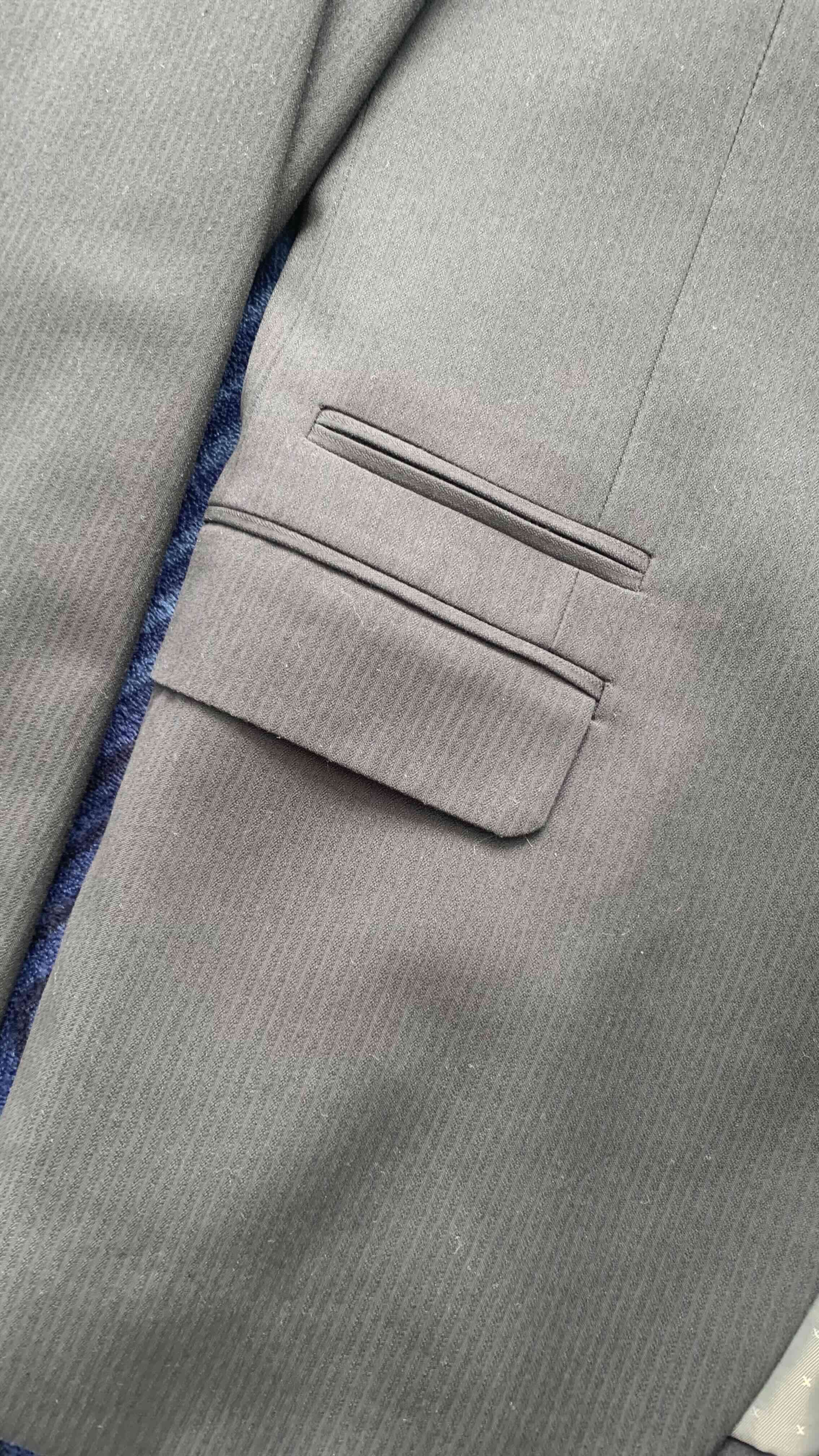 Traje Azzaro azul marino - miniatura 3