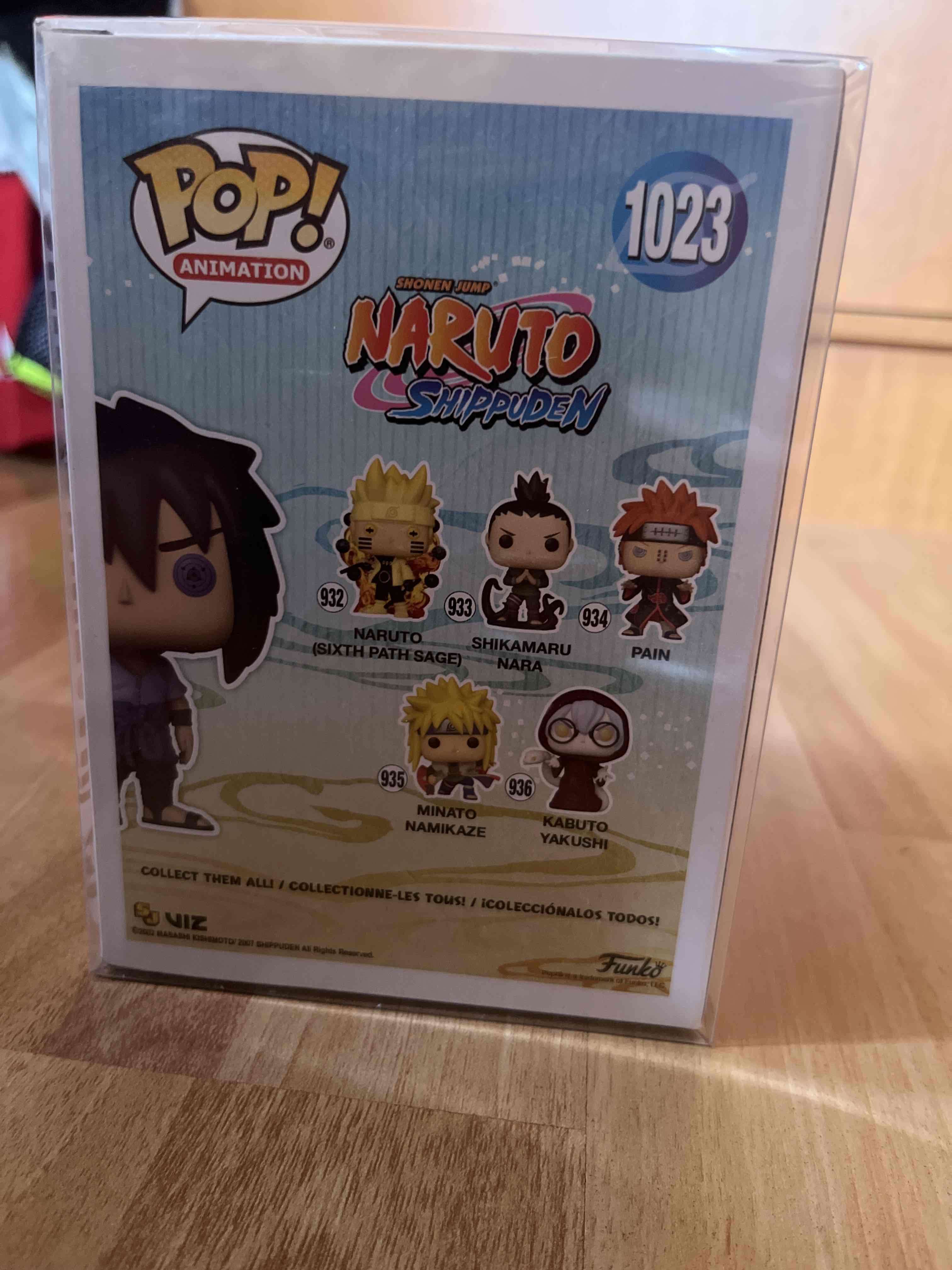 Figura Funko Pop Sasuke Rinnegan +Caja Protectora - miniatura 3
