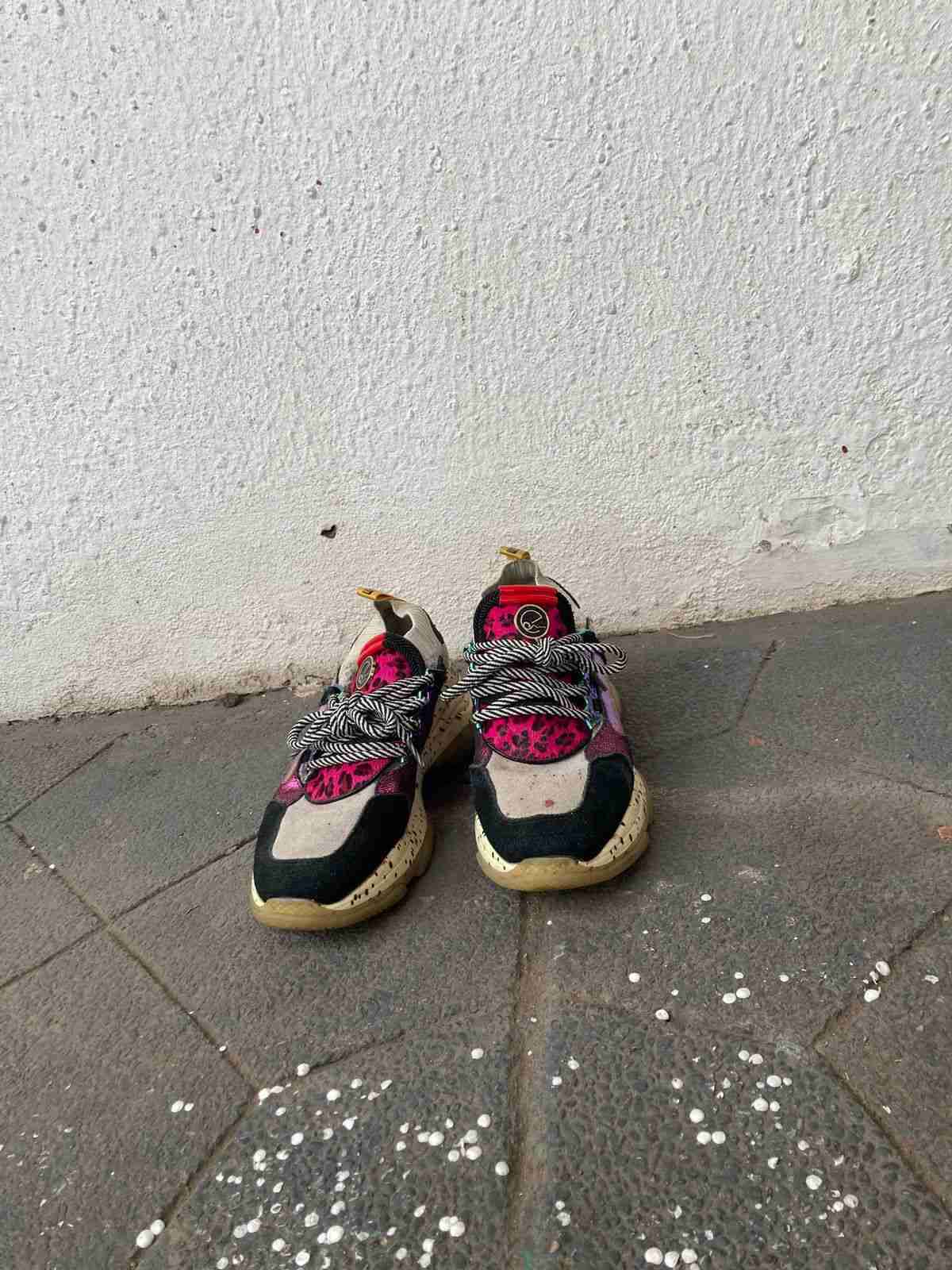 Zapatos exoticos con plataforma