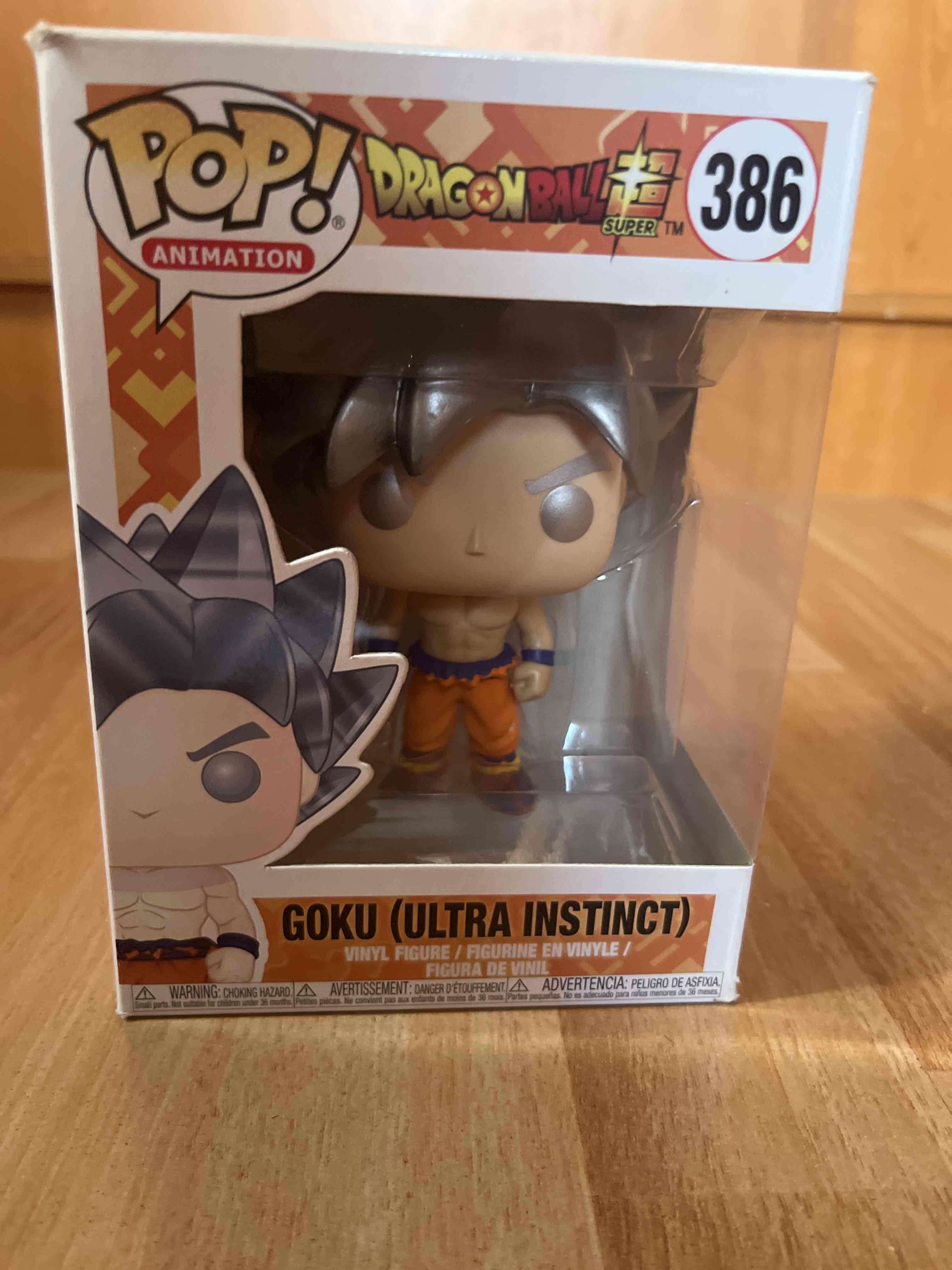 Figura Funko Pop Goku Ultra Instinto - miniatura 2