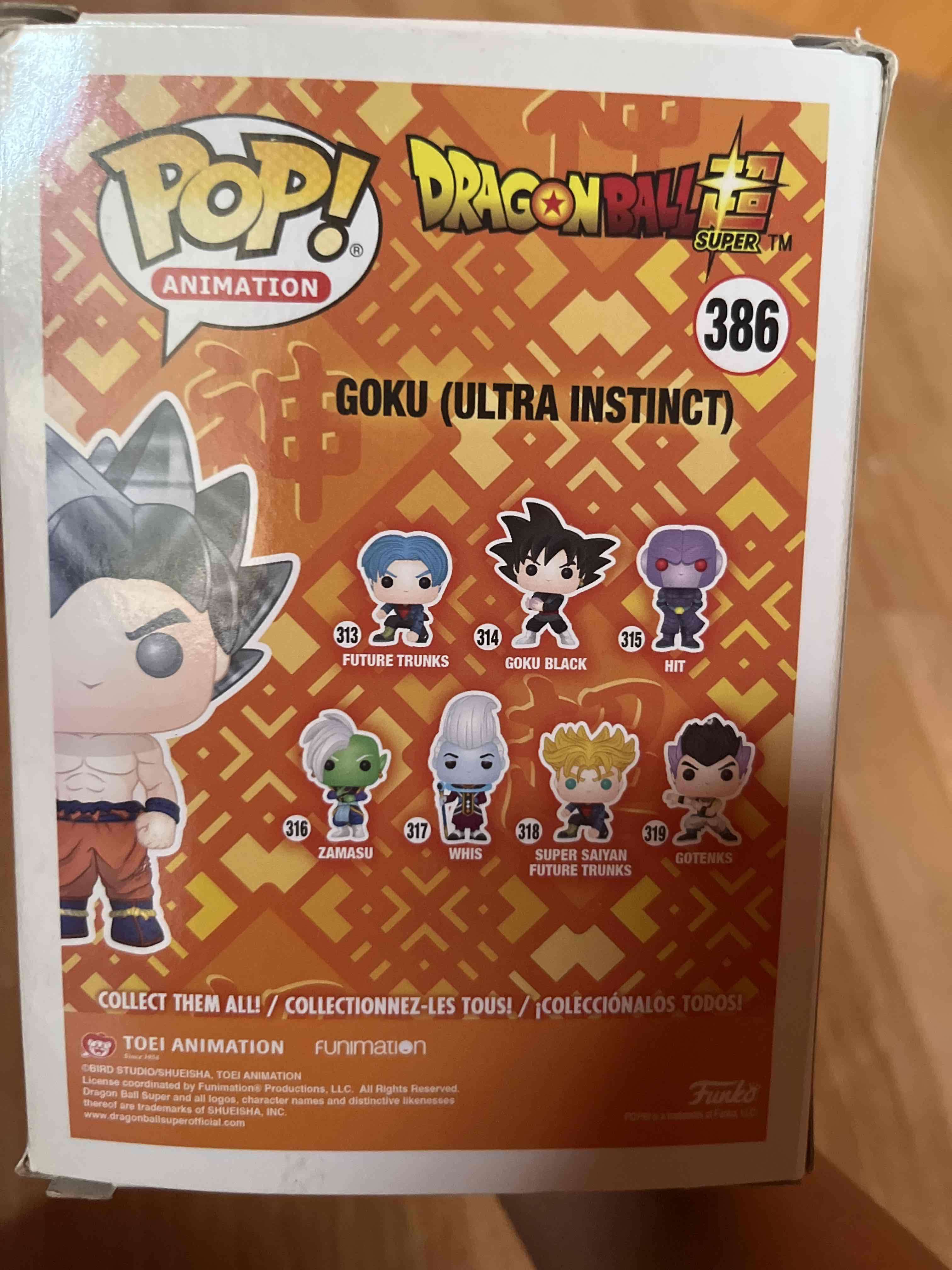 Figura Funko Pop Goku Ultra Instinto - miniatura 4