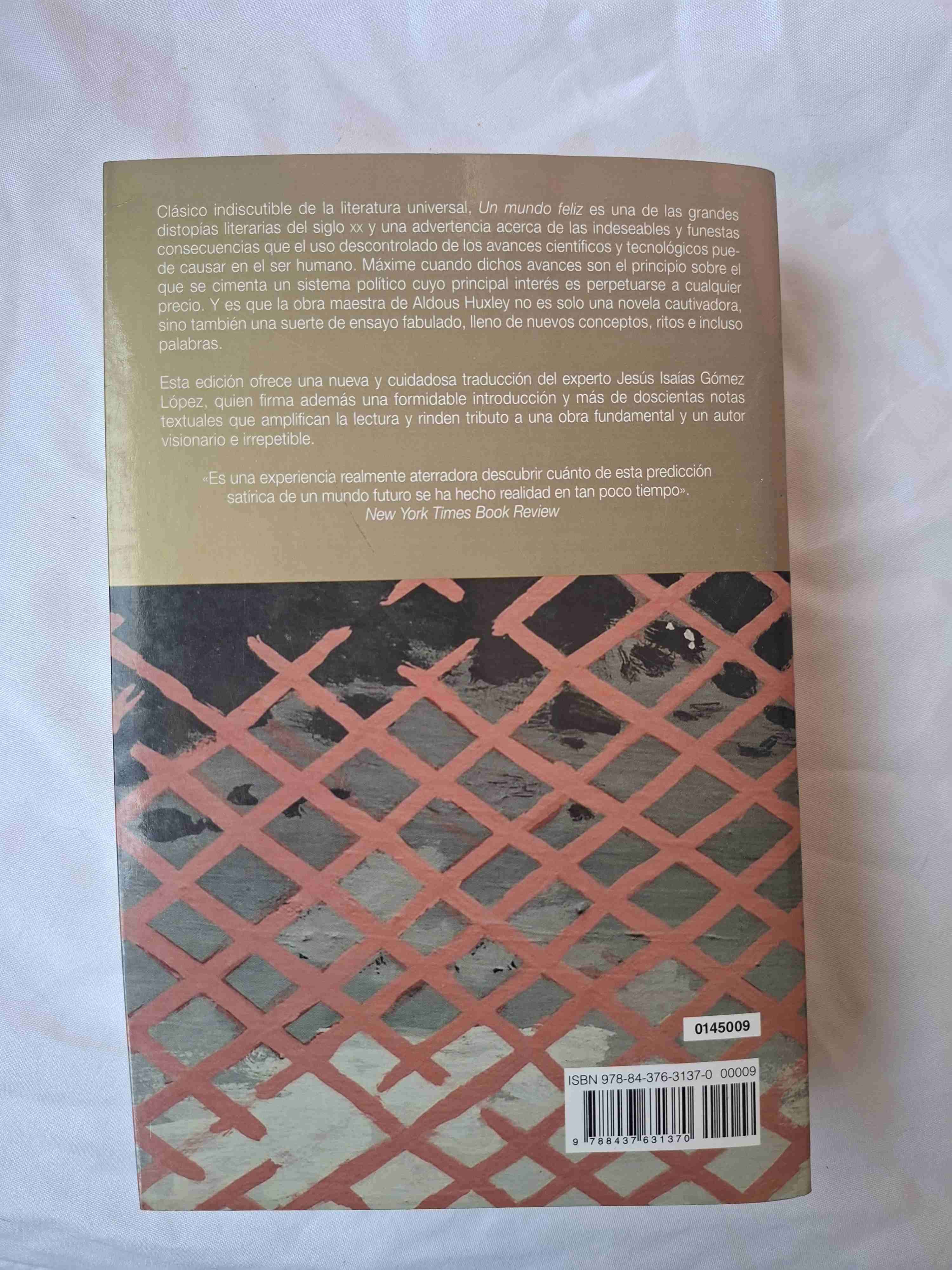 Libro 'Un Mundo Feliz' edición Cátedra - miniatura 3