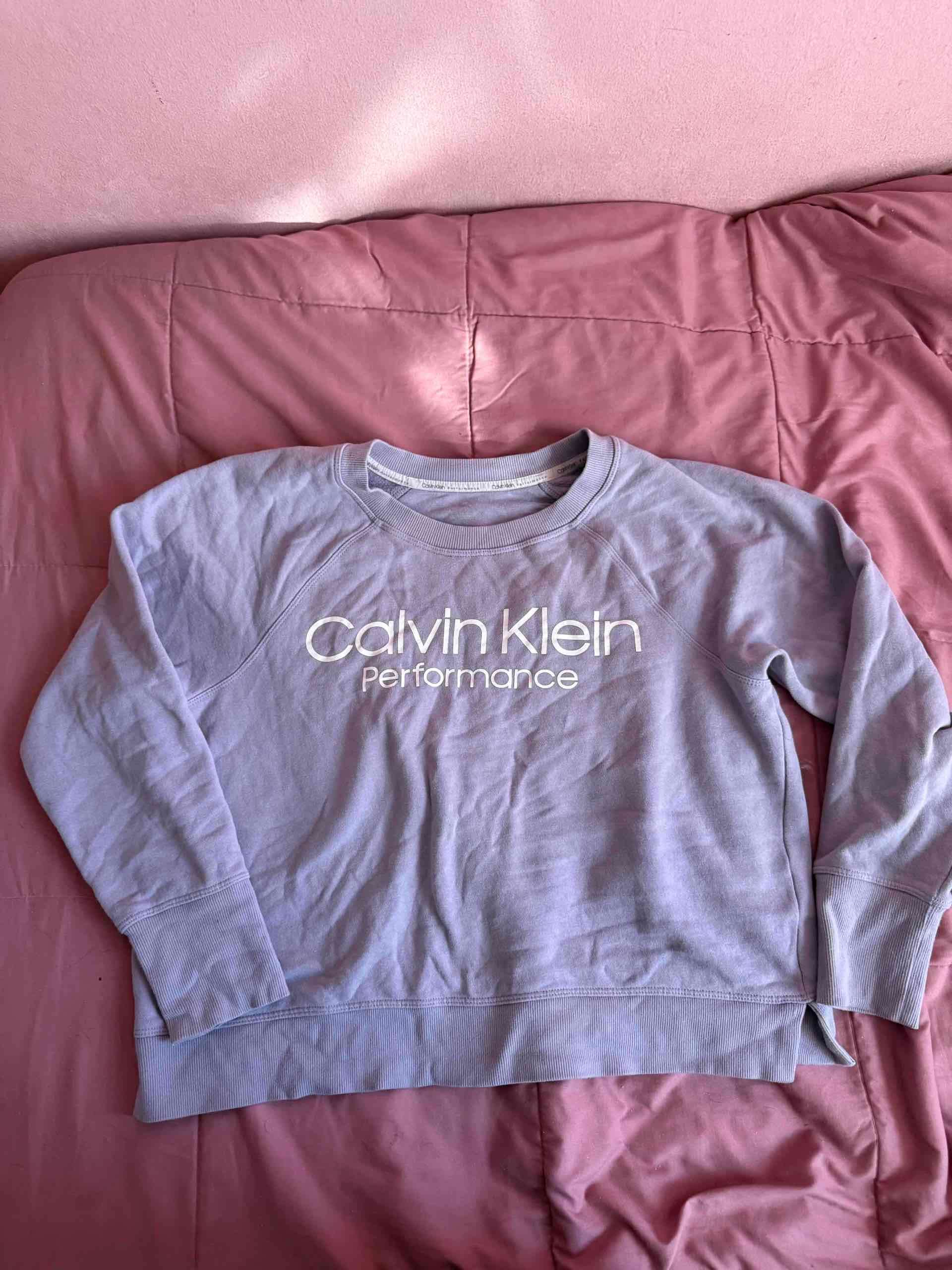 Polerones Calvin Klein rosa y lila - miniatura 3