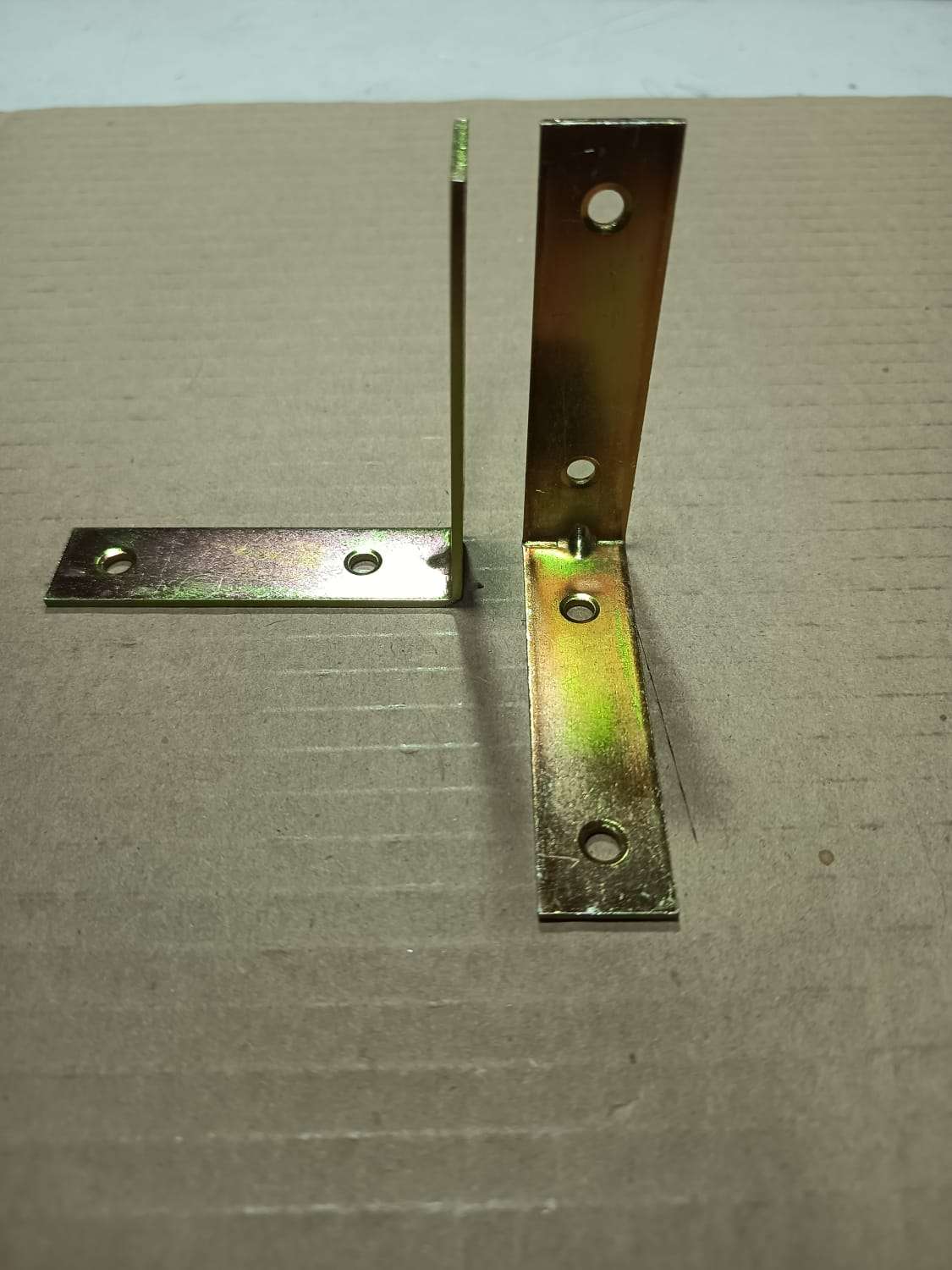 Pack 2 Escuadras Metálicas de Acero 3" - miniatura 3