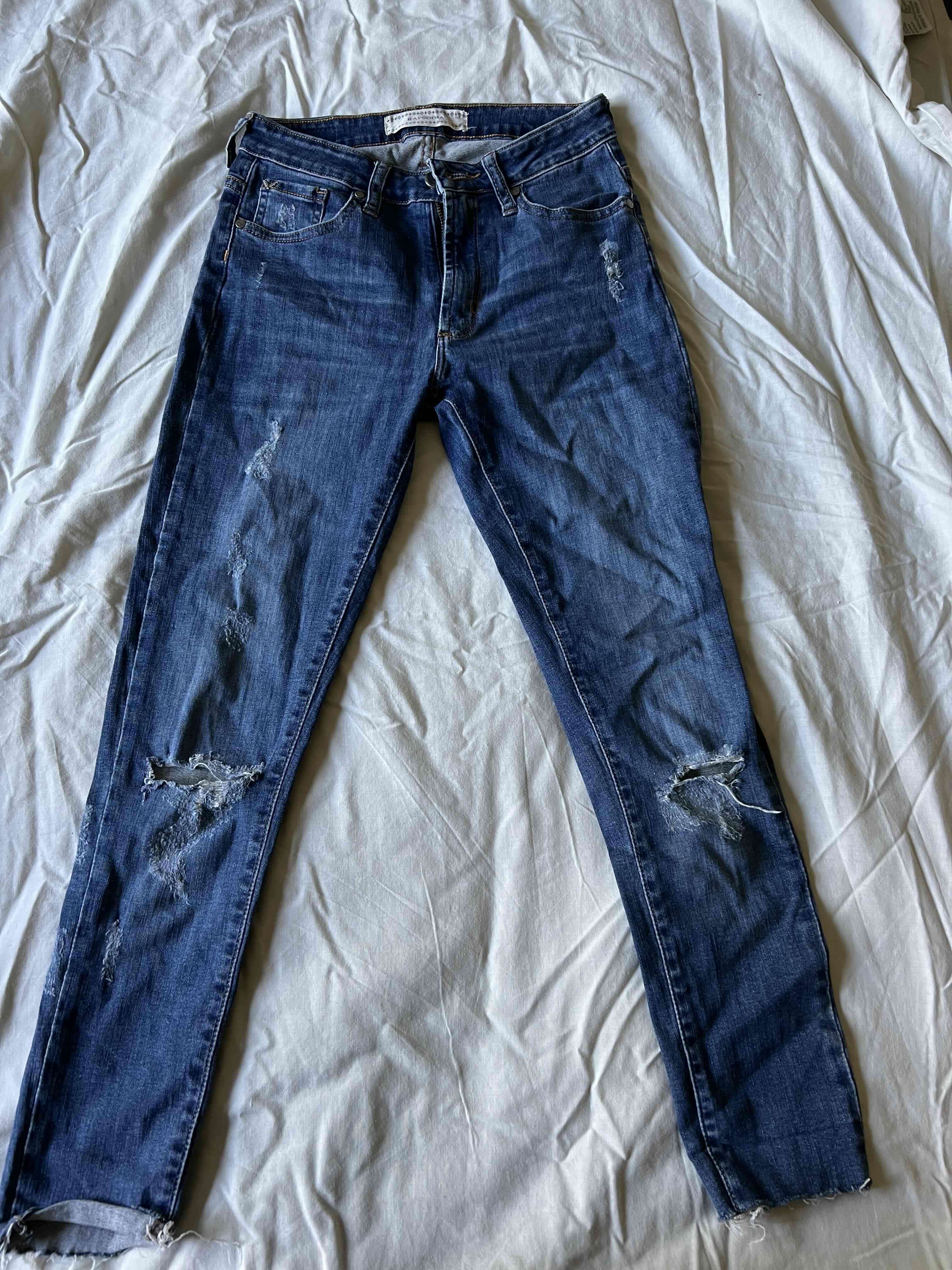 Jeans azul mujer talla 38 - miniatura 2