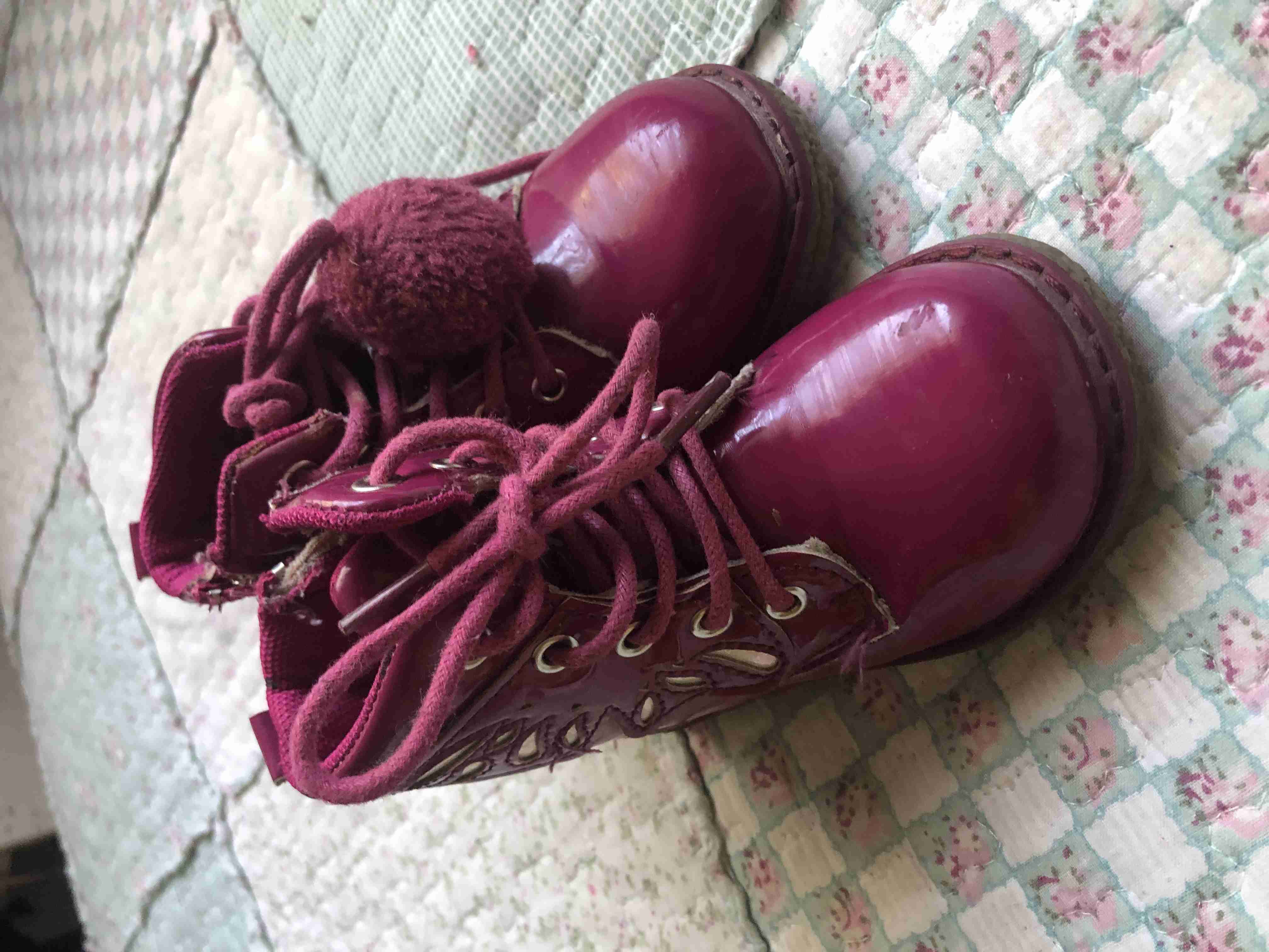 Botines fucsias para niñas - miniatura 4