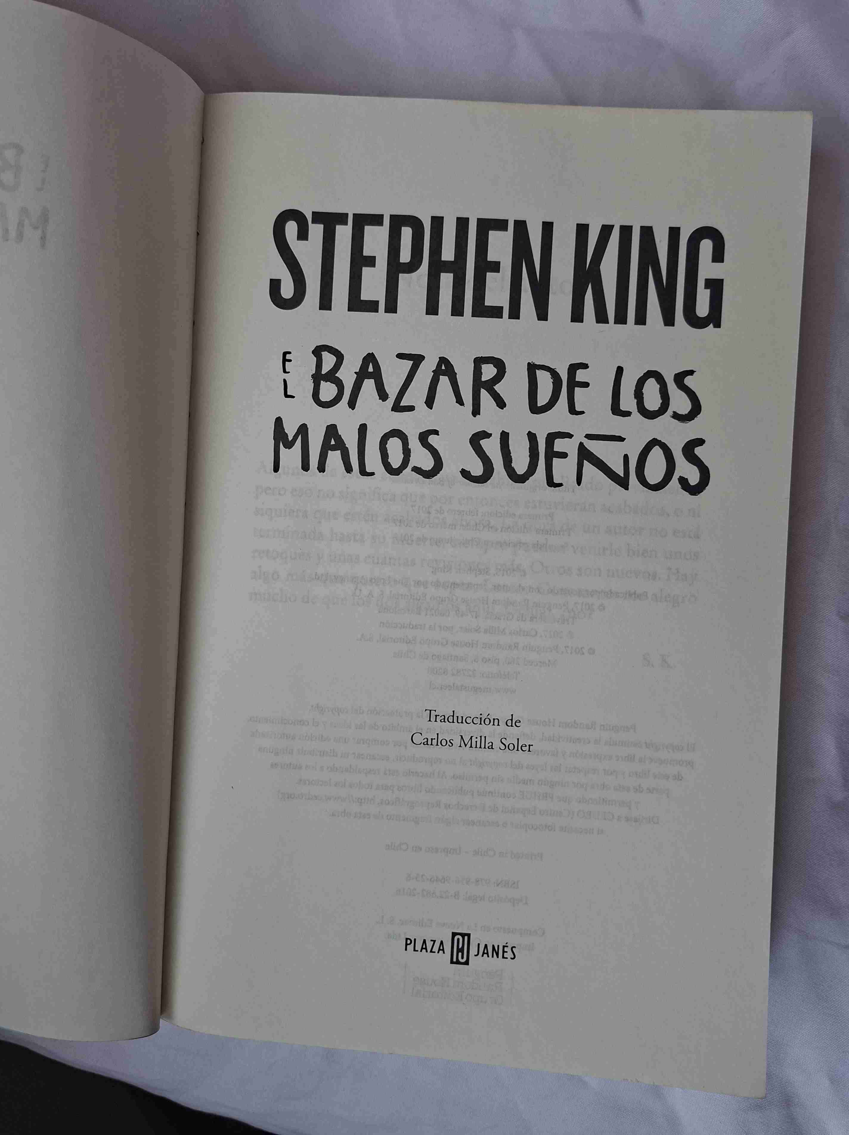 Libro 'El Bazar de los Malos Sueños' - miniatura 2