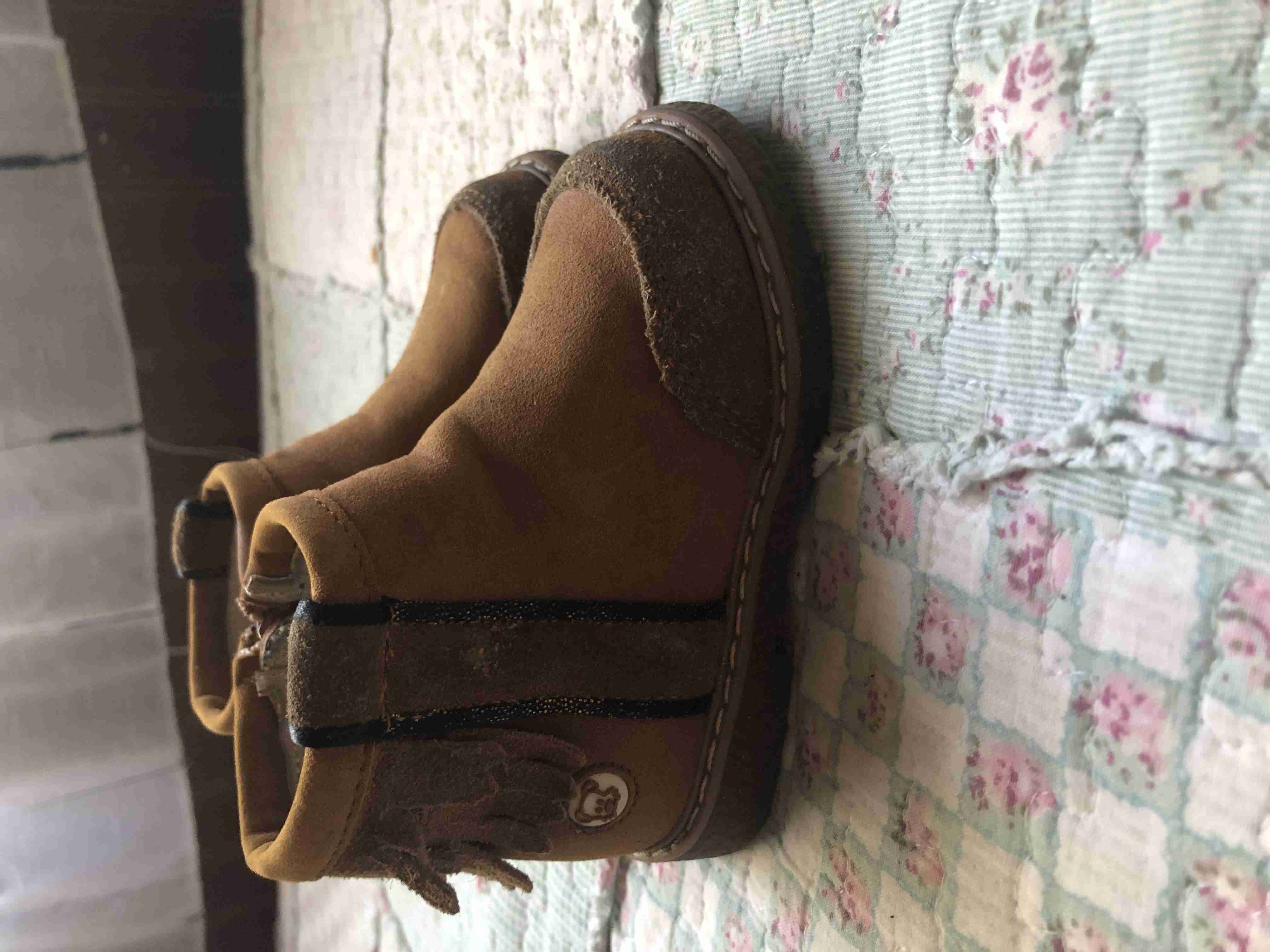 Botas para niños color marrón - miniatura 3