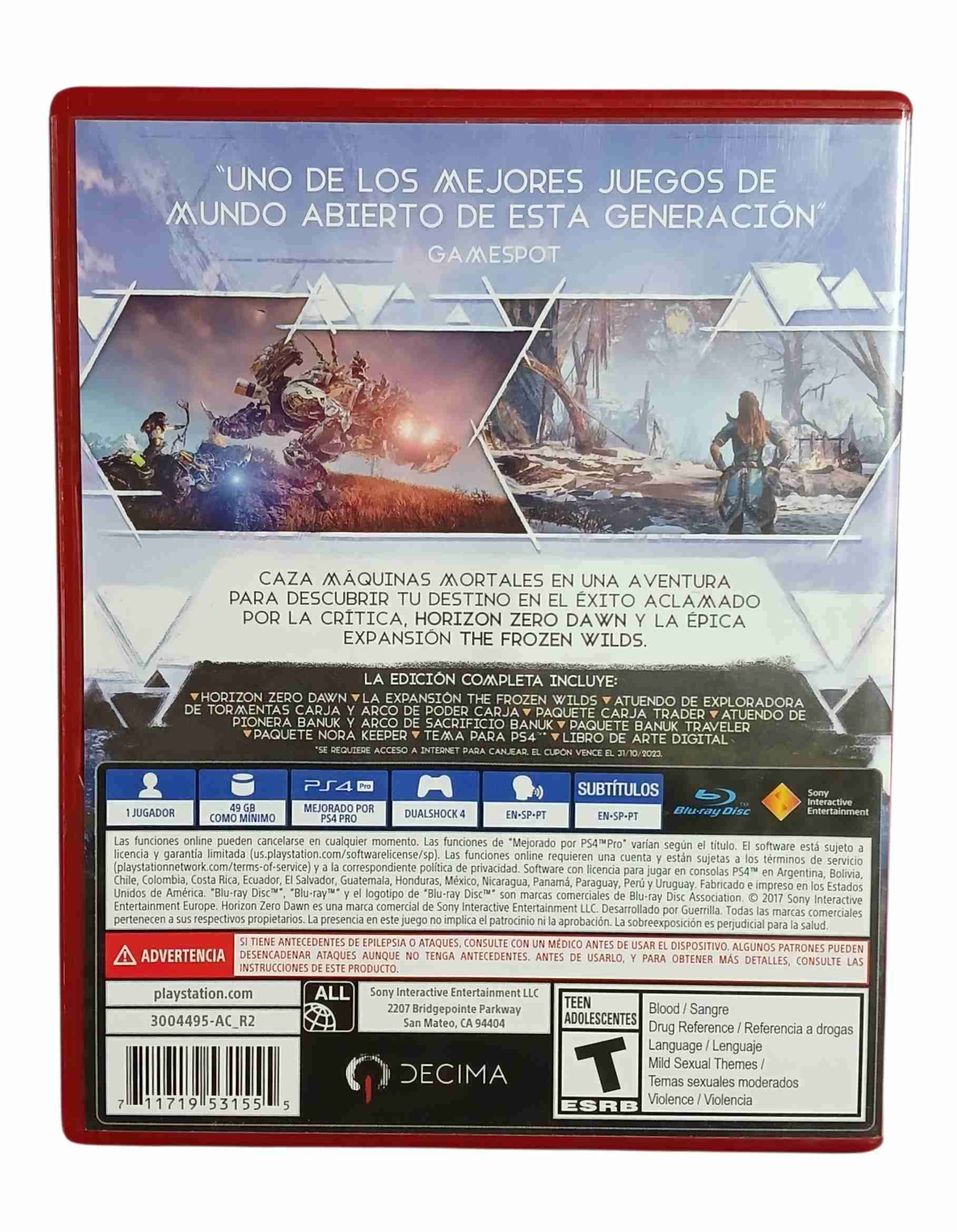 PS4 Horizon Zero Dawn Completo - miniatura 3