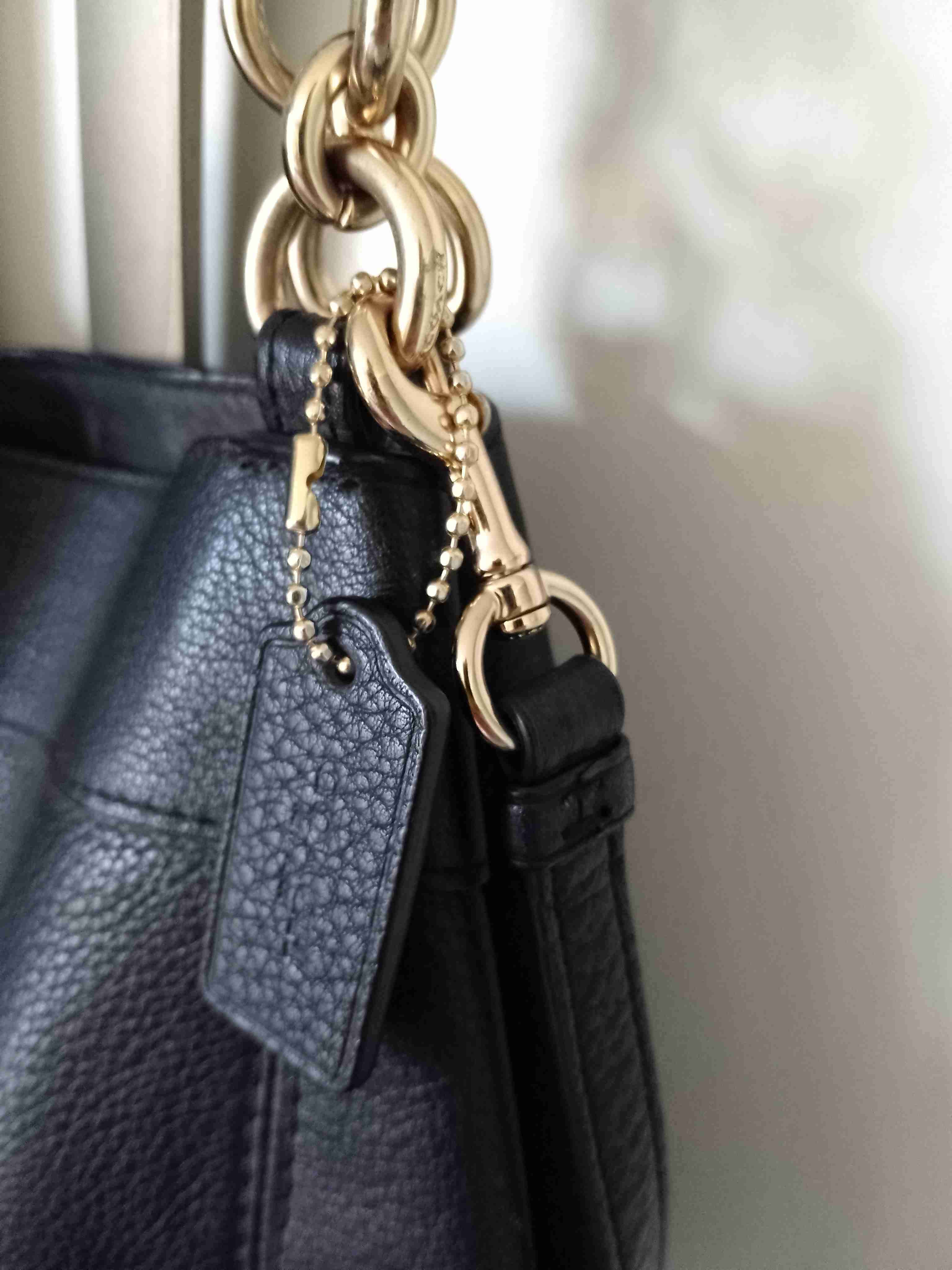 Bolso negro Coach - miniatura 2