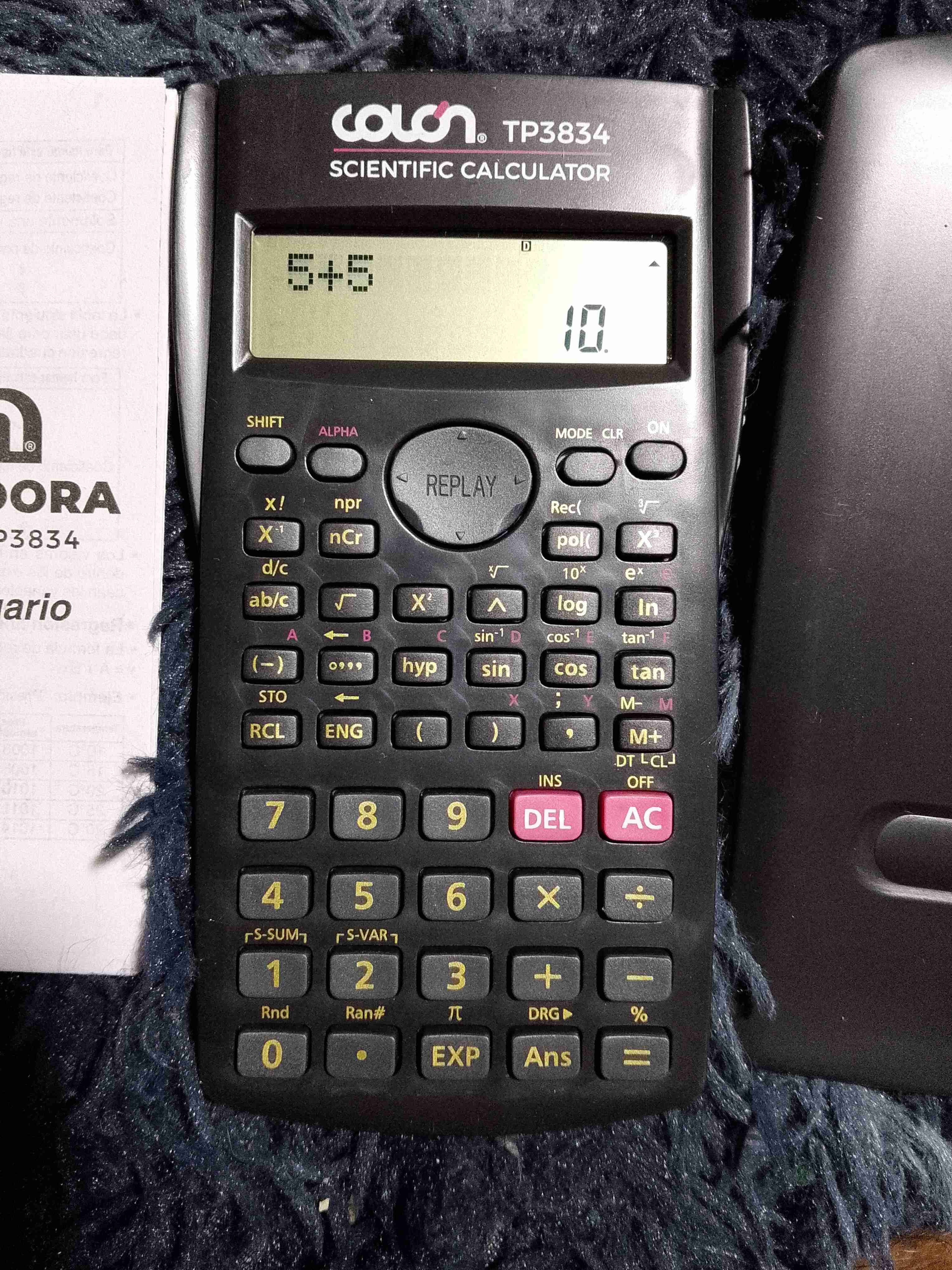 Calculadora científica Colón TP3834 - miniatura 3