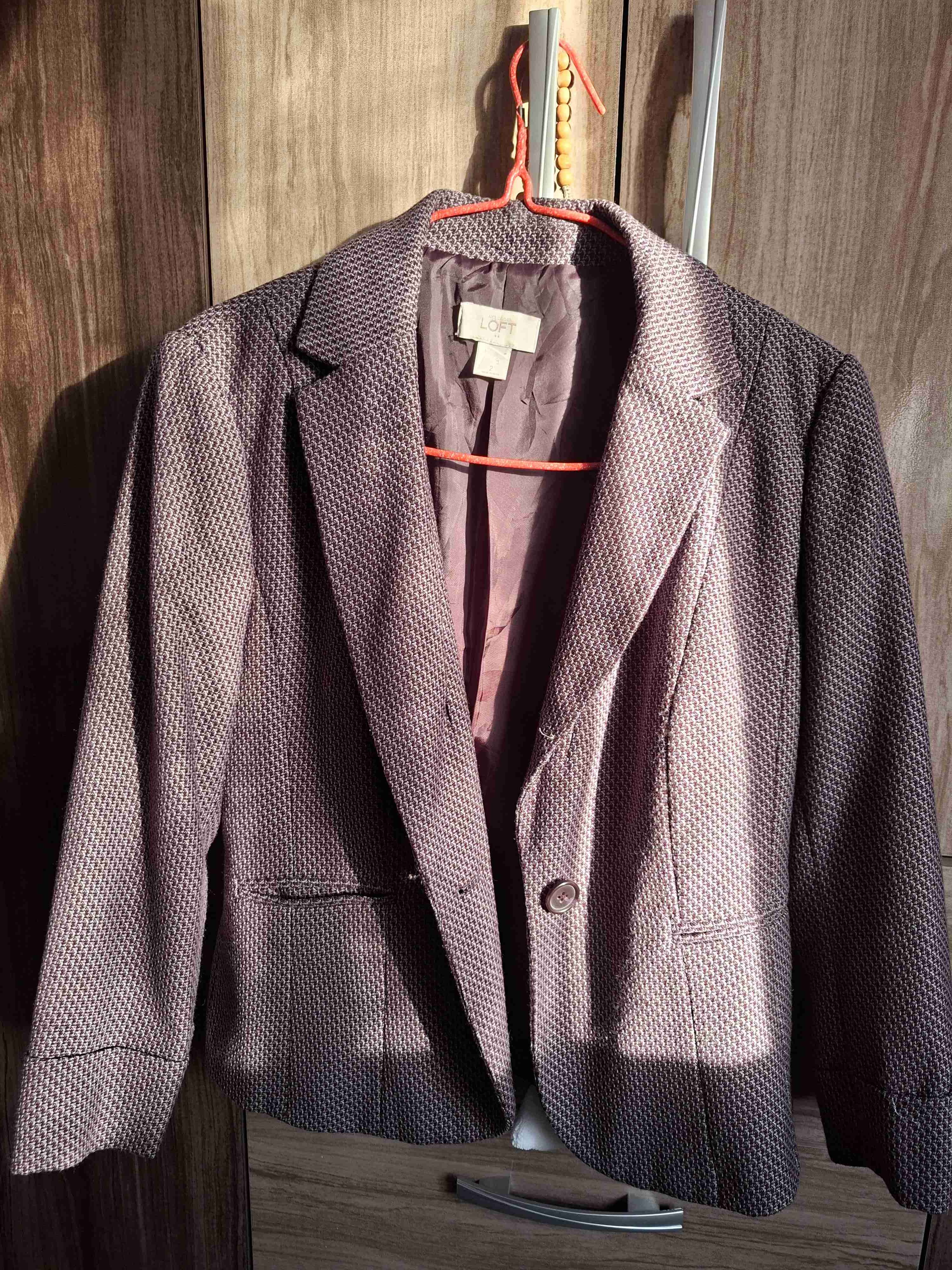 Blazer morado elegante - miniatura 3