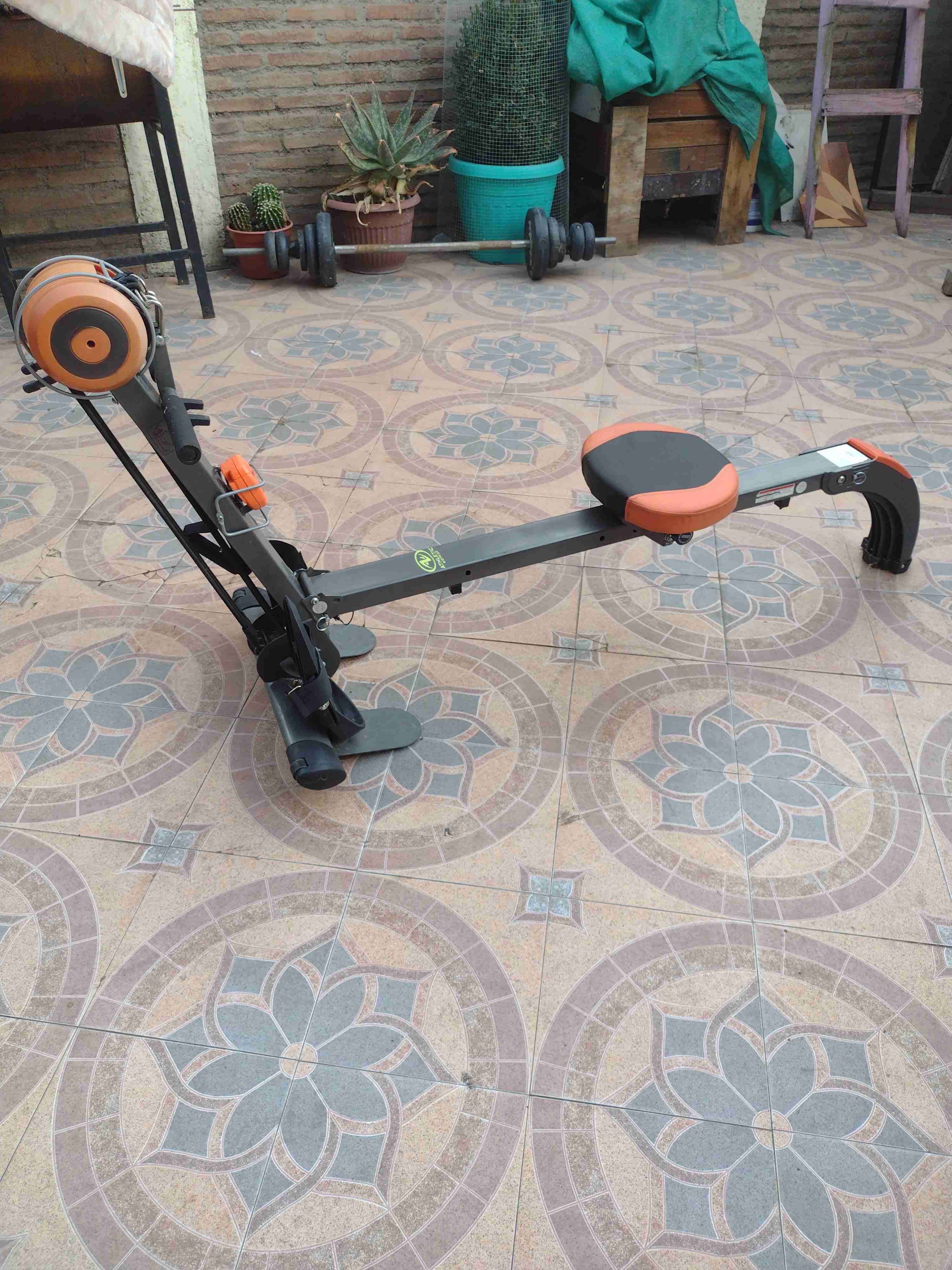 Remadora de ejercicio plegable - miniatura 2