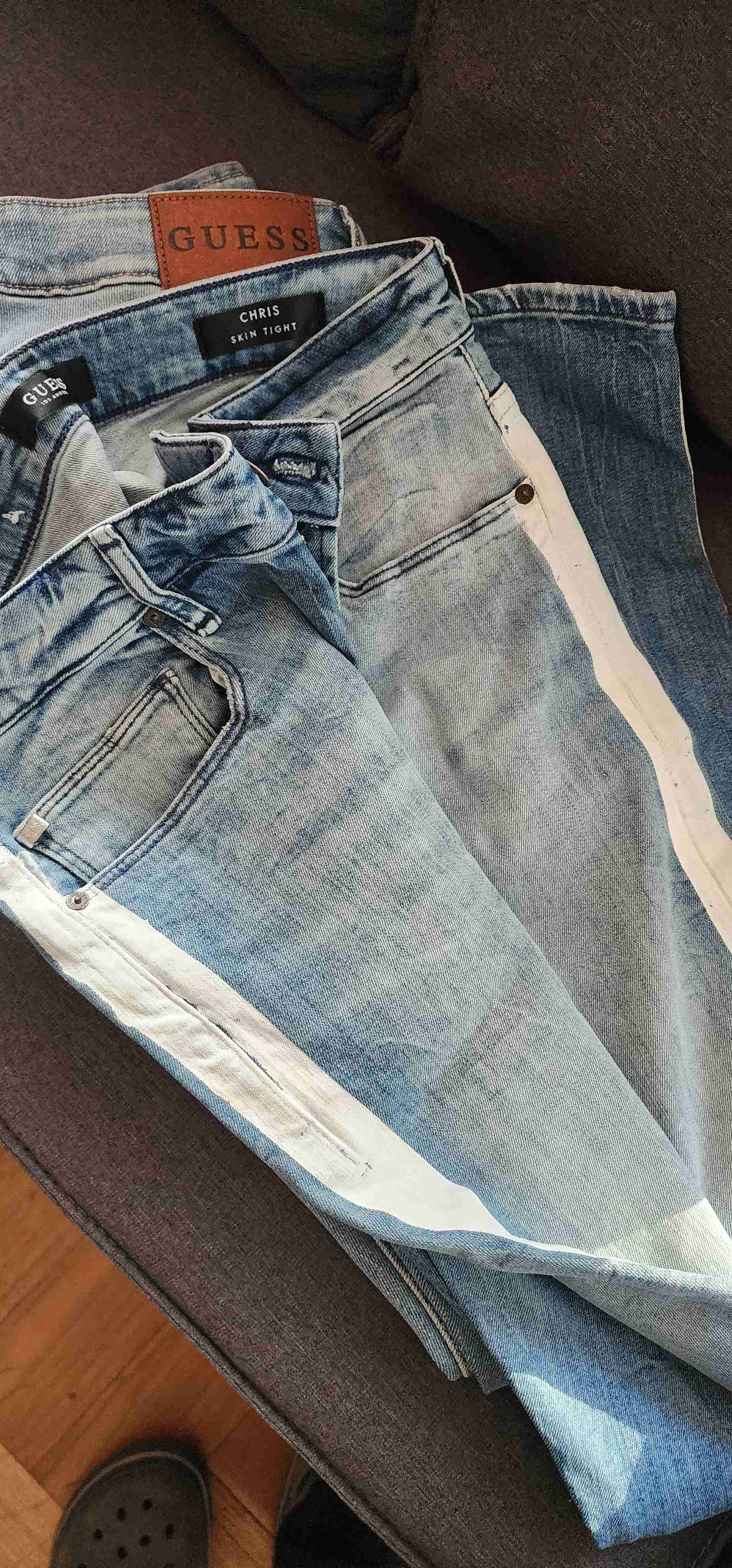 Jeans Guess celeste hombre - miniatura 3