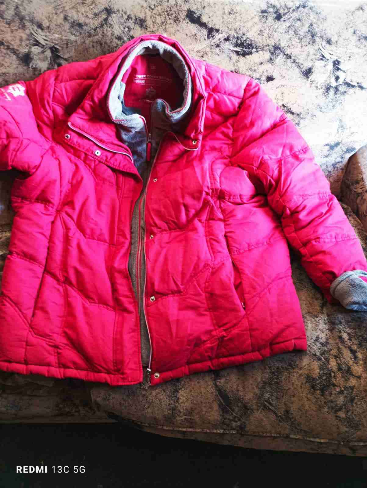 Chaqueta acolchada roja - miniatura 1