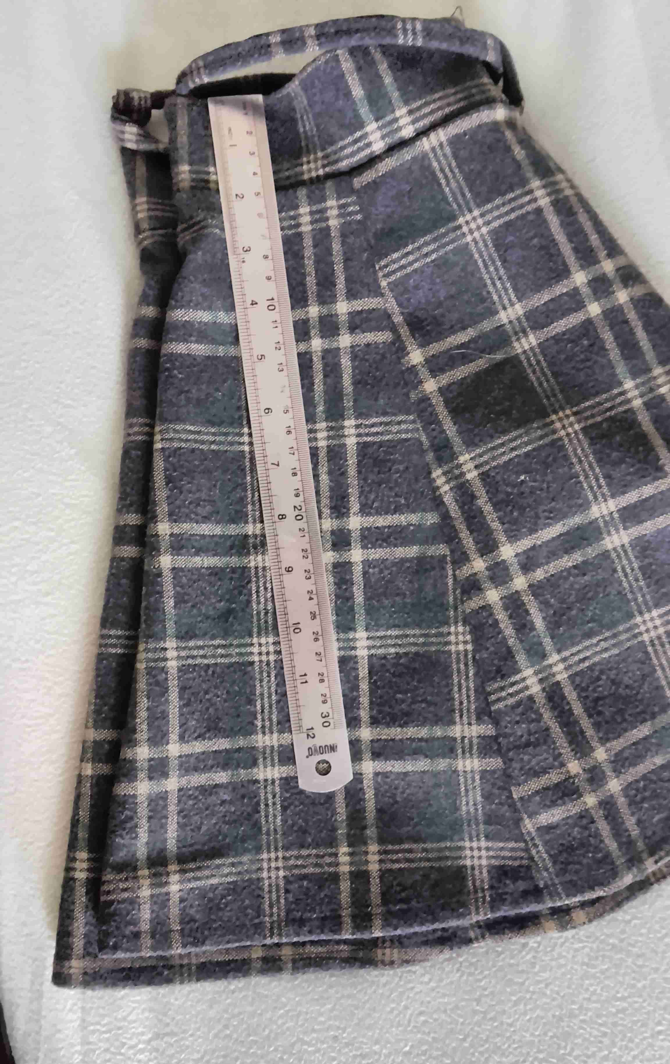 Falda corta escocesa negra - miniatura 6