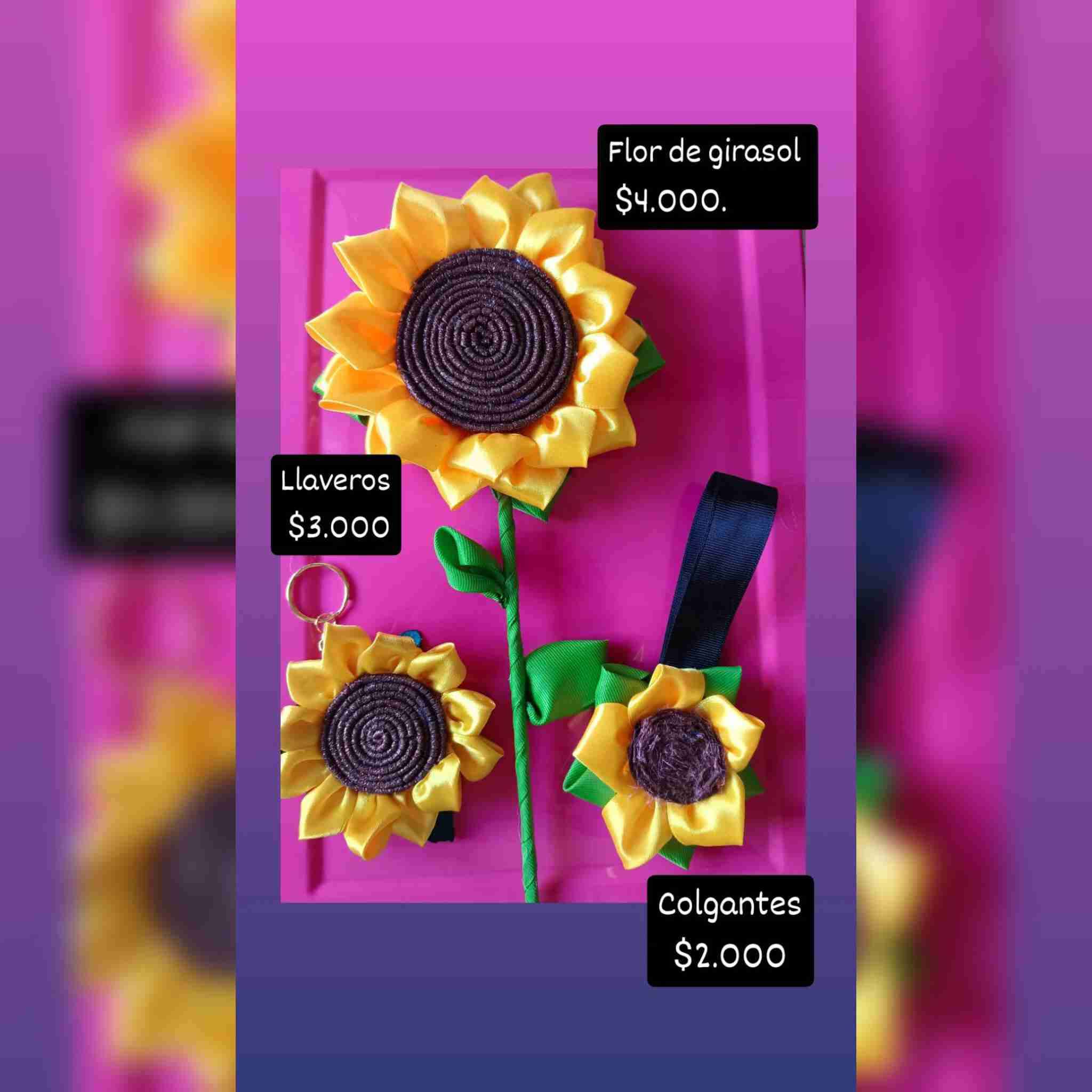 Llaveros de girasol personalizados - miniatura 2