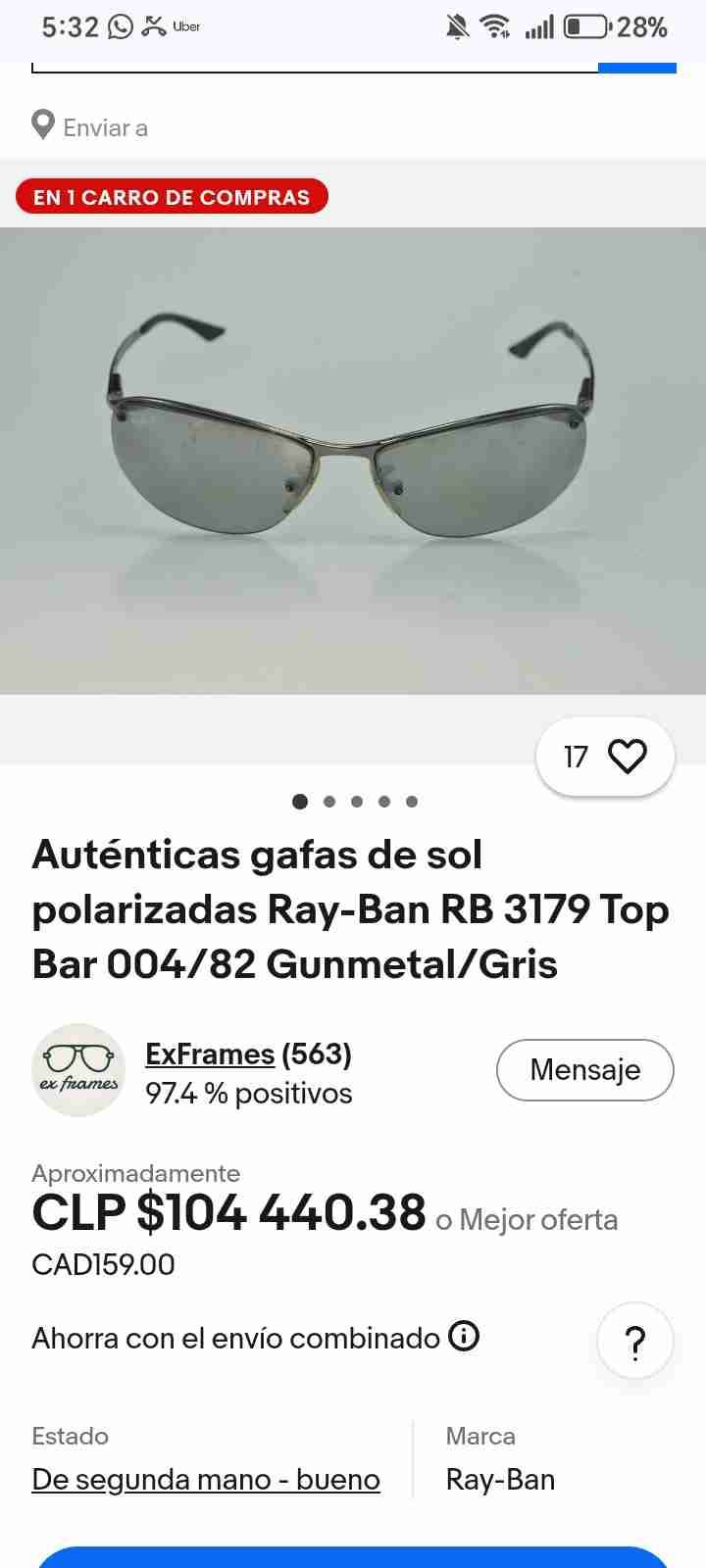 Lentes Ray-Ban - miniatura 5