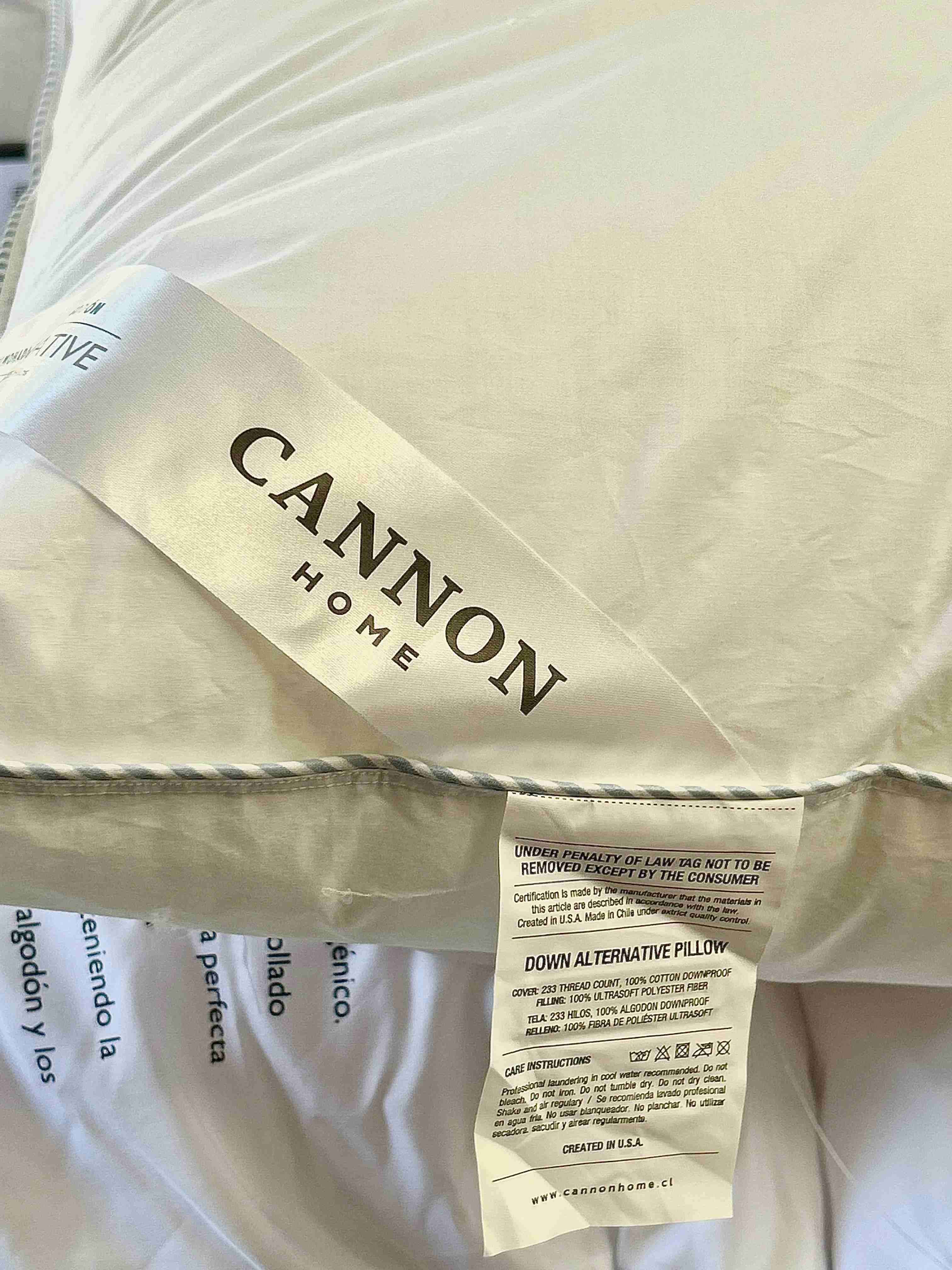 Almohada Cannon Down Alternative - miniatura 3