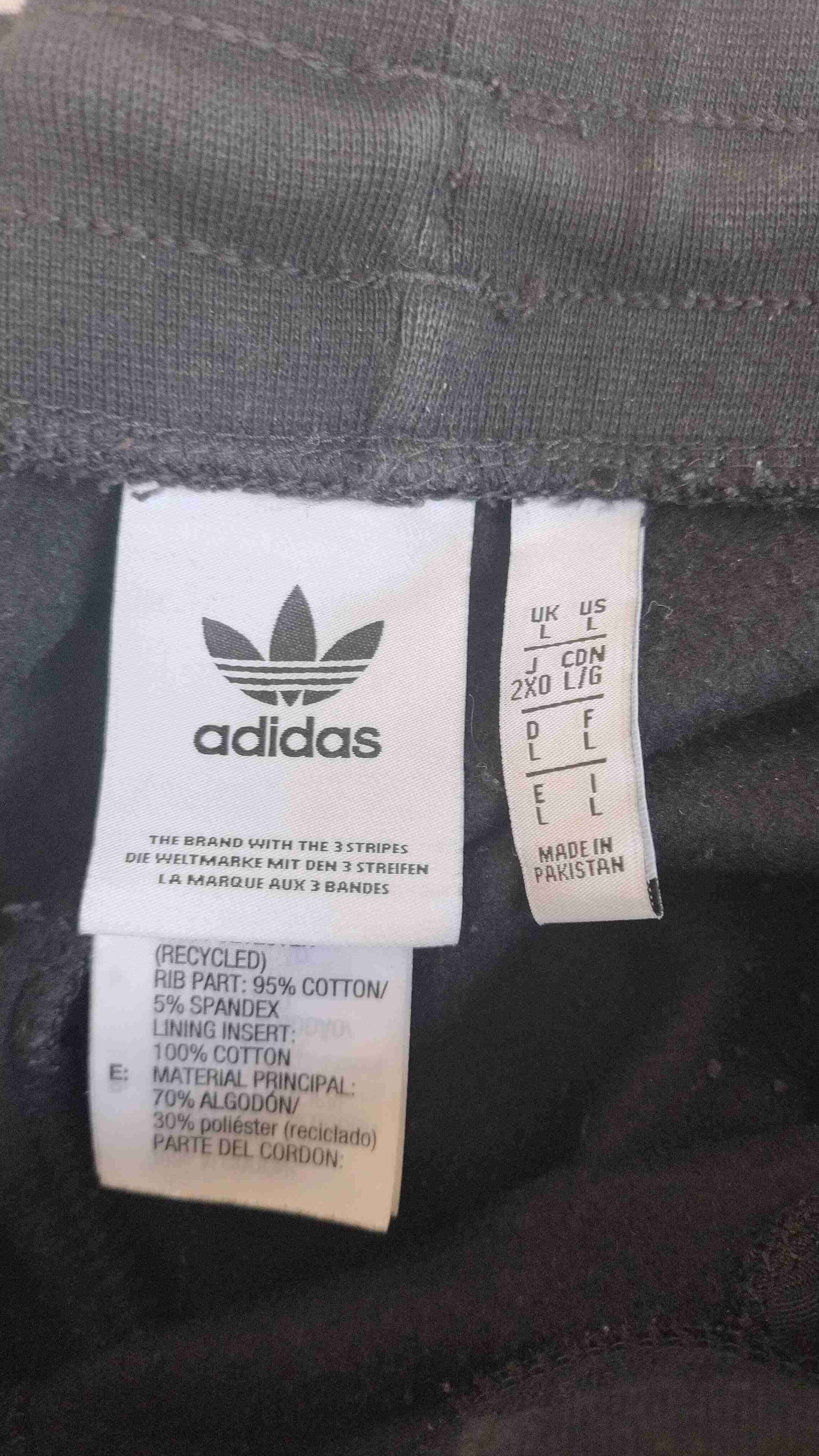 Pantalones deportivos negros Adidas - miniatura 3