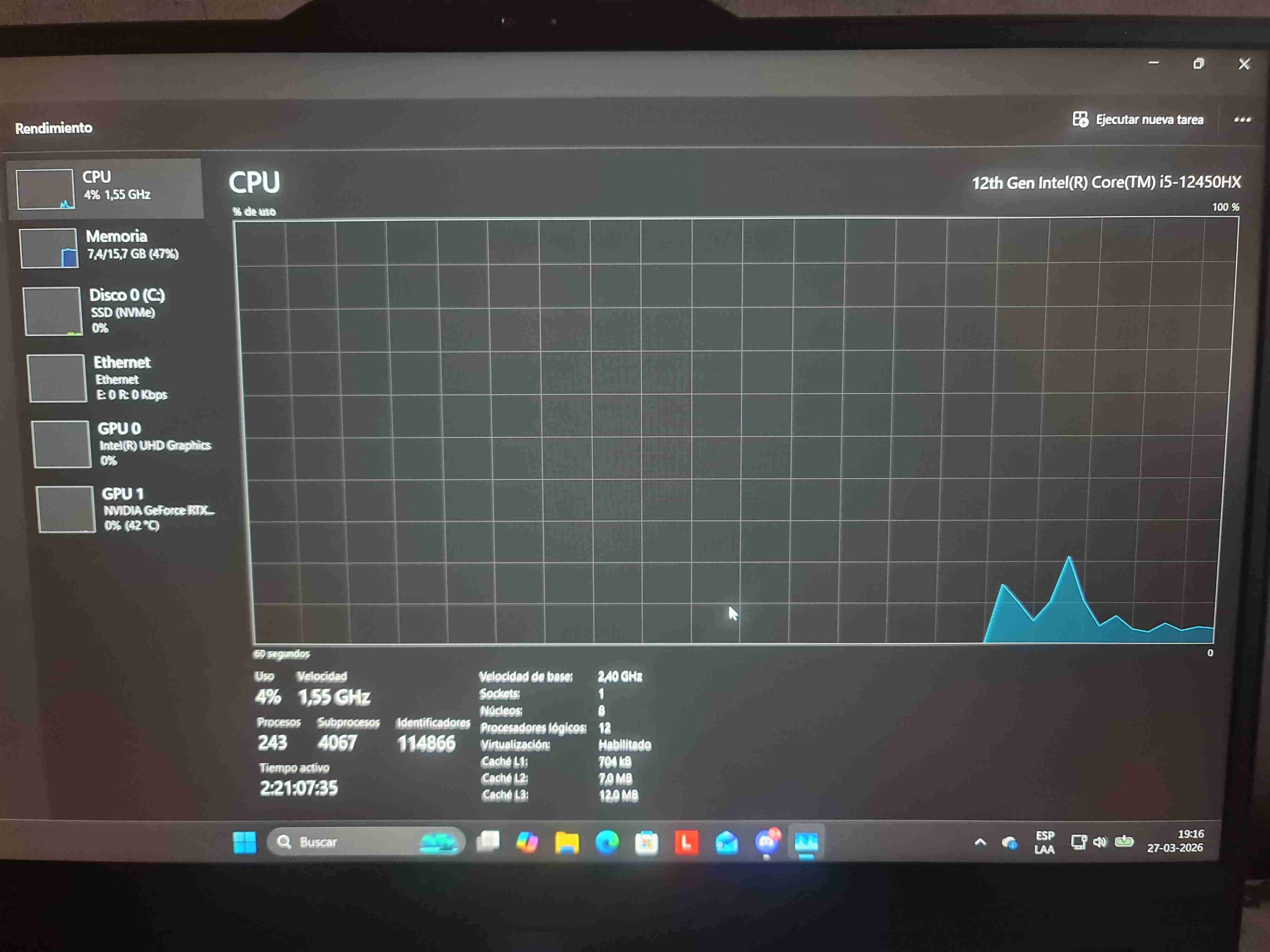 Notebook pc gamer - miniatura 3