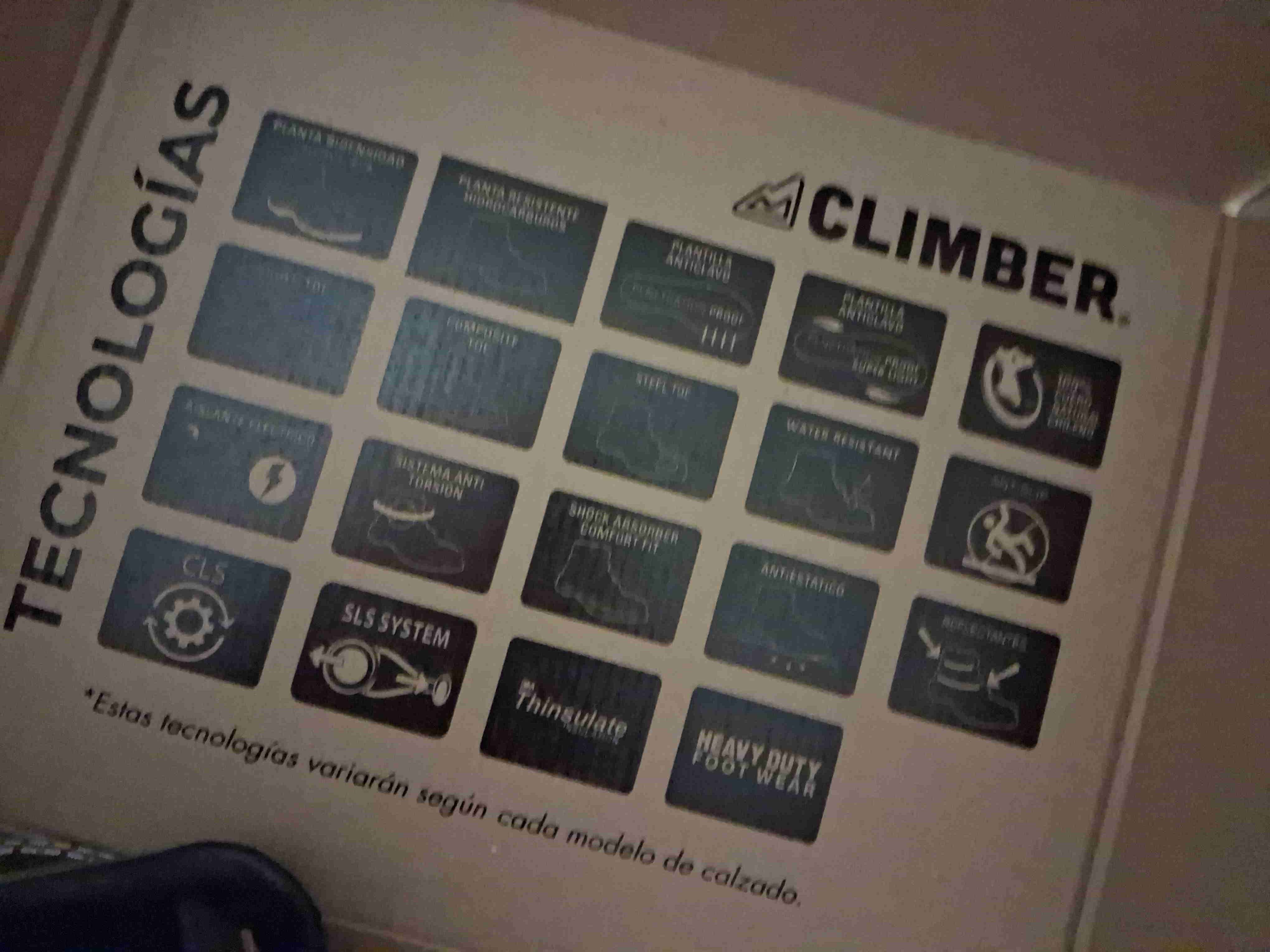 Zapatos de seguridad Climber marrón 41 nuevos - miniatura 4