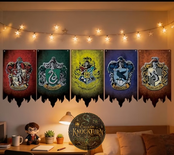 Posters casas de Harry Potter - miniatura 1