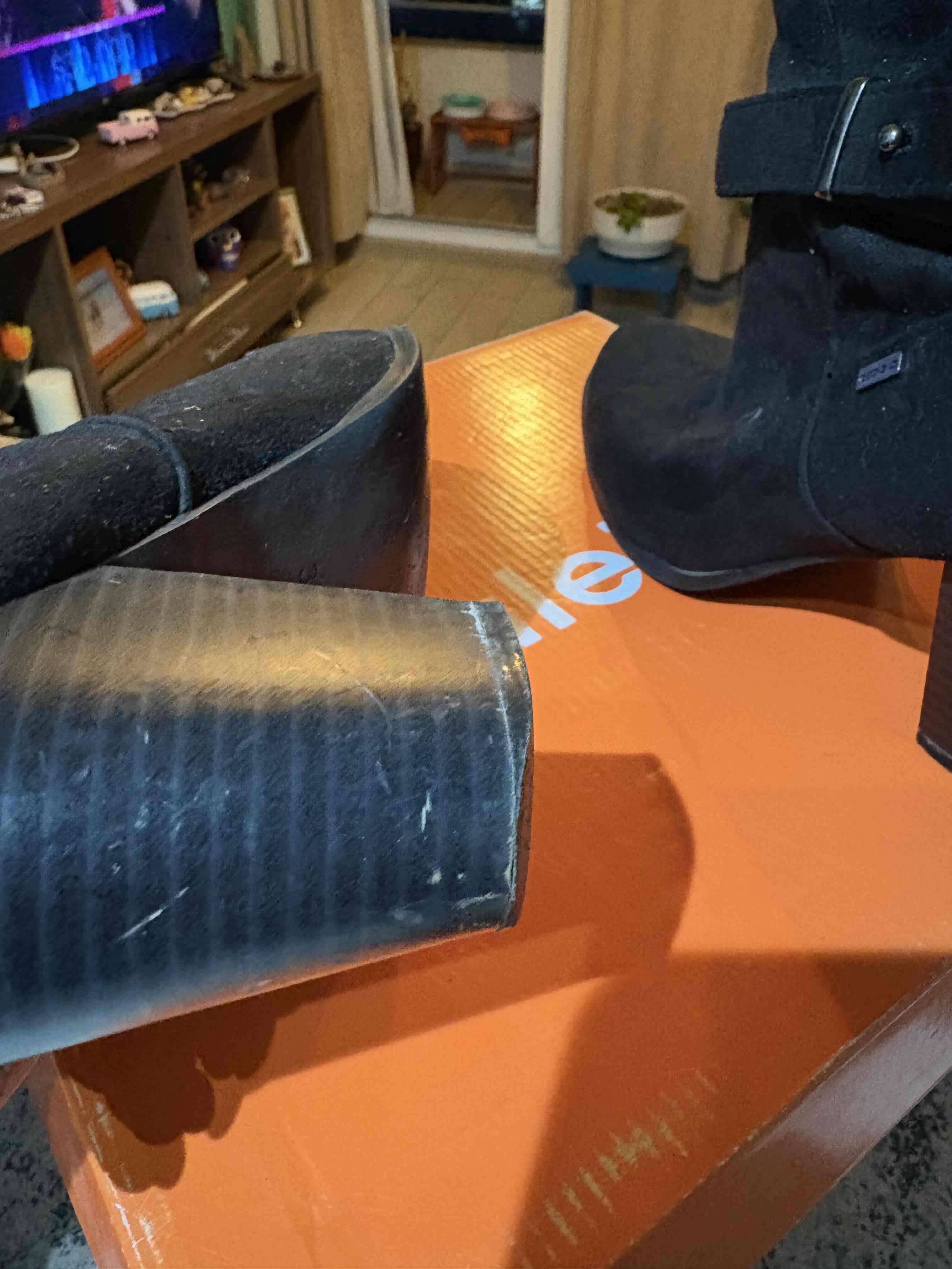 Botines negros Azaleia con taco - miniatura 3