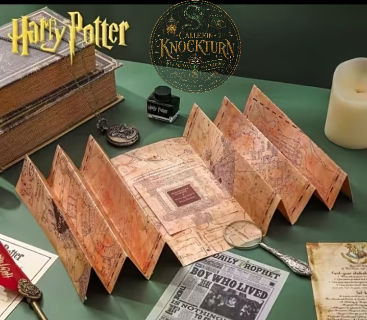 Mapa del Merodeador Harry Potter - miniatura 1