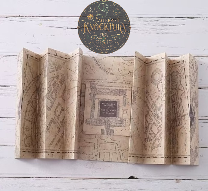 Mapa del Merodeador Harry Potter - miniatura 3