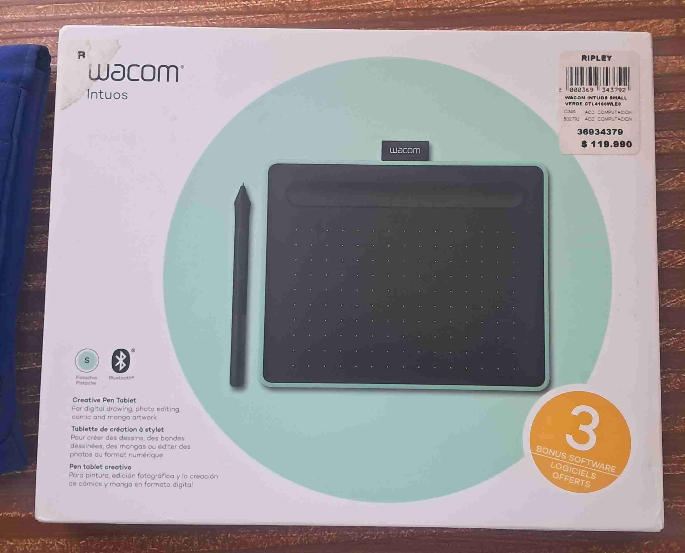 Tableta Wacom Intuos S - miniatura 1